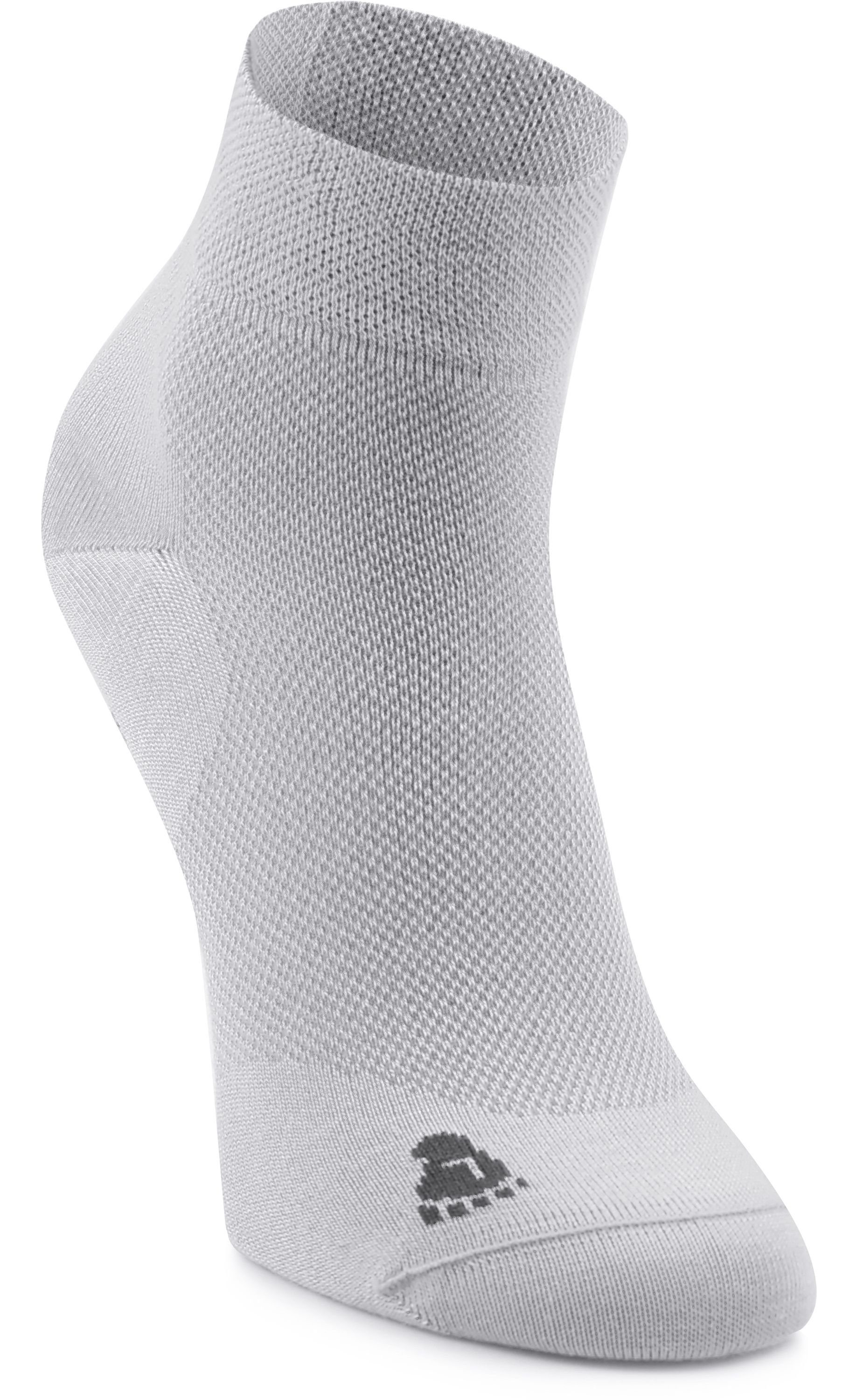 Ladeheid Unisex aus Bambusfasern Socken Hellgrau Pack Socken 5 LASS0004