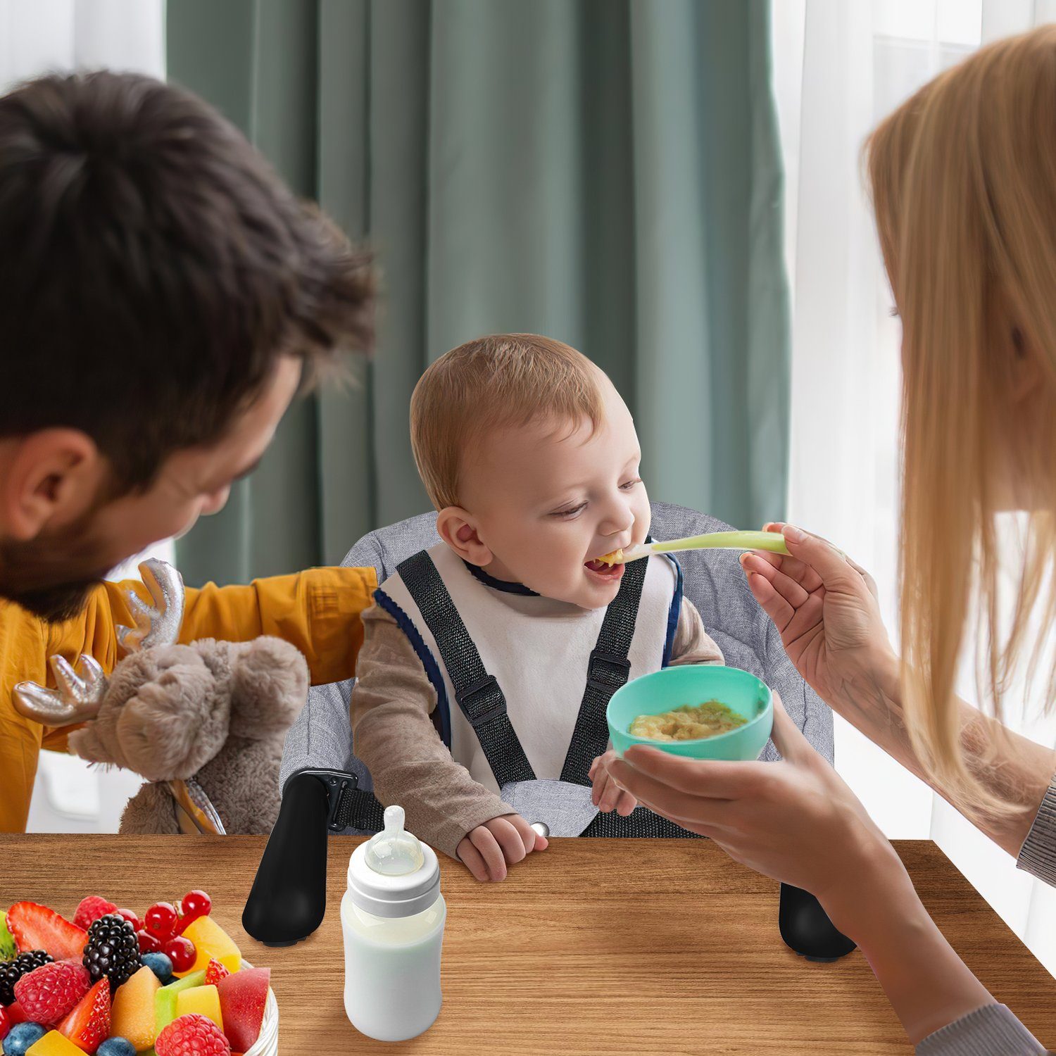 Hochstuhl Tischsitz Stuhlsitz Portable Tischsitz Babysitz Faltbarer Gimisgu Sitzerhöhung