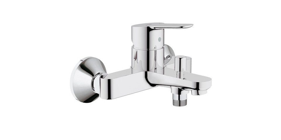 Grohe Wannenarmatur Grohe Badewannenarmatur Edge verchromt günstig online kaufen