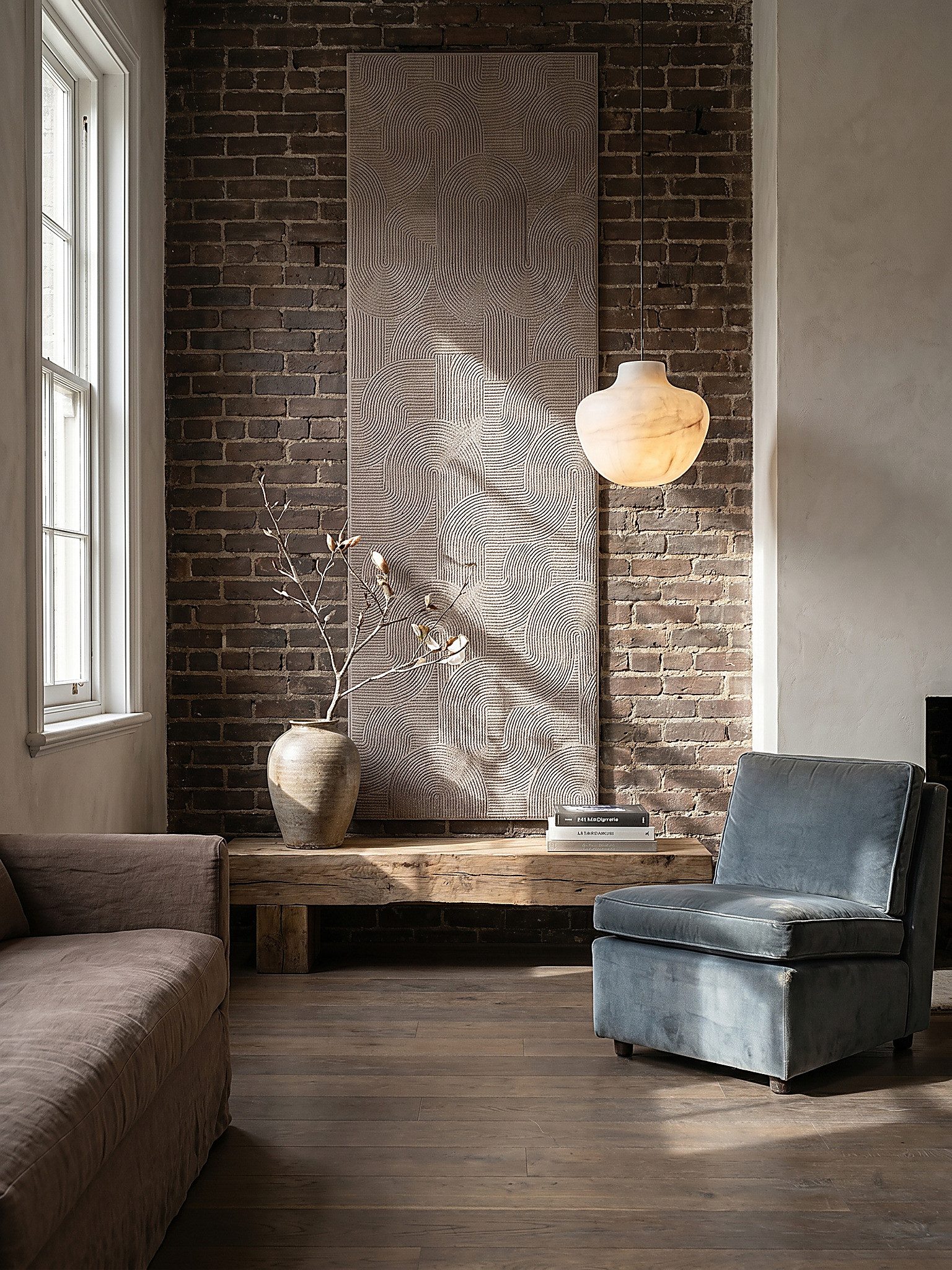 KADIMA DESIGN Teppich DALAR Teppichläufer Beige 80x150 Geometrisch Polypropylen Antirutsch, Läufer, Höhe: 9 mm, Saugroboter-geeignet, Strapazierfähig, Pflegeleicht, Farbecht
