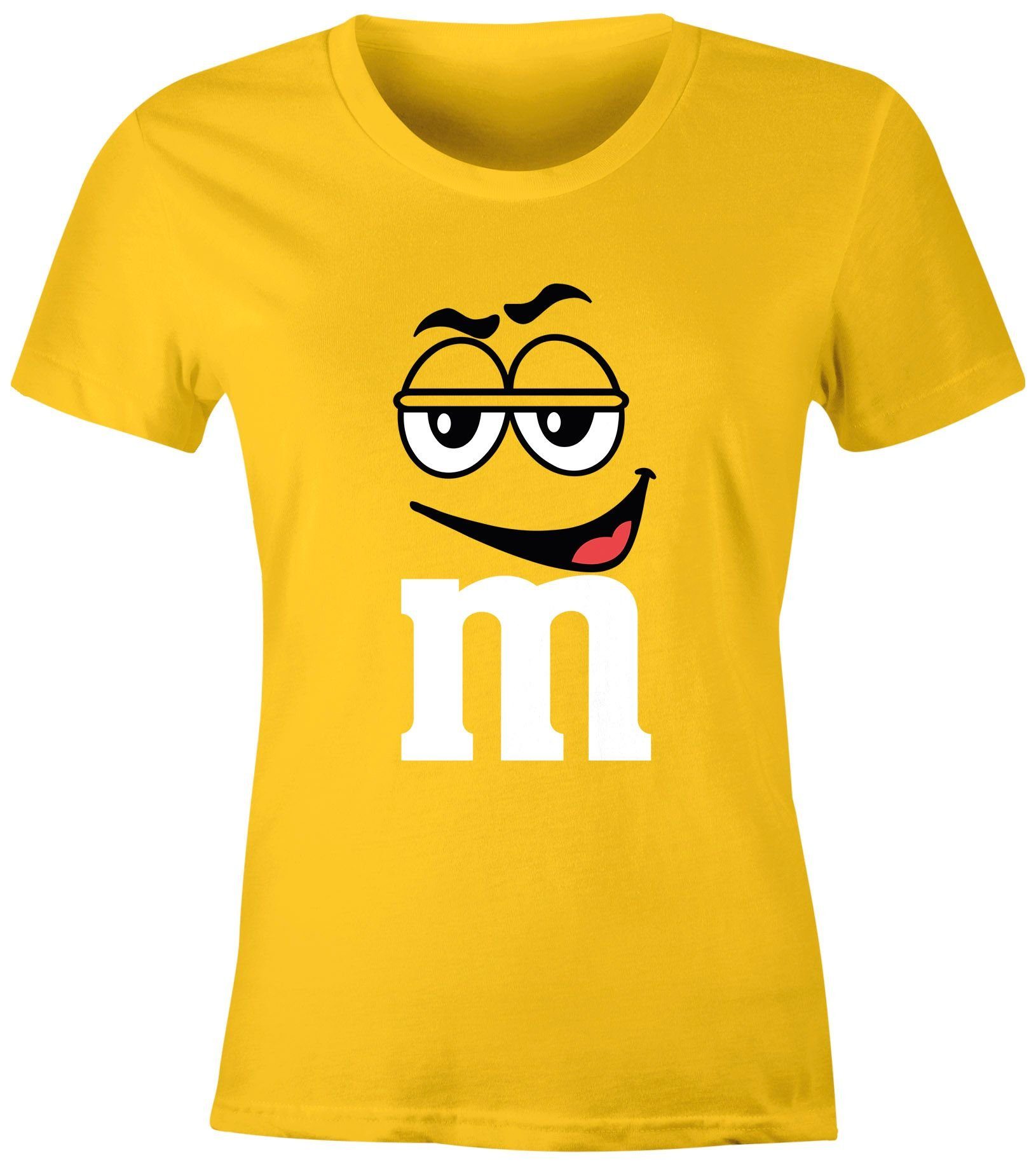 MoonWorks Print-Shirt Damen T-Shirt Fasching Karneval günstig online kaufen