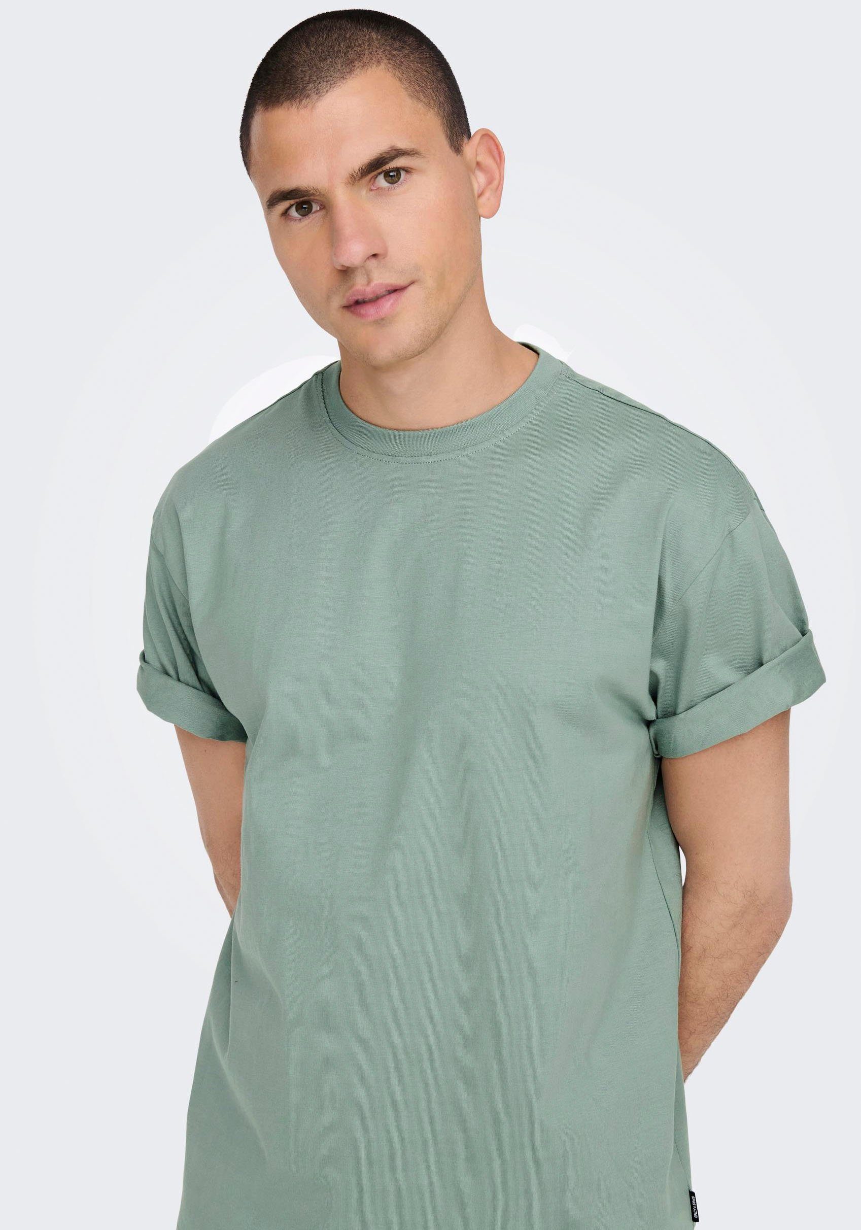 ONLY & T-Shirt green SONS FRED chinois