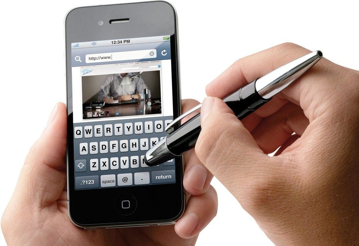 WEDO Kugelschreiber Kugelschreiber Pioneer mit Touchpen schwarz