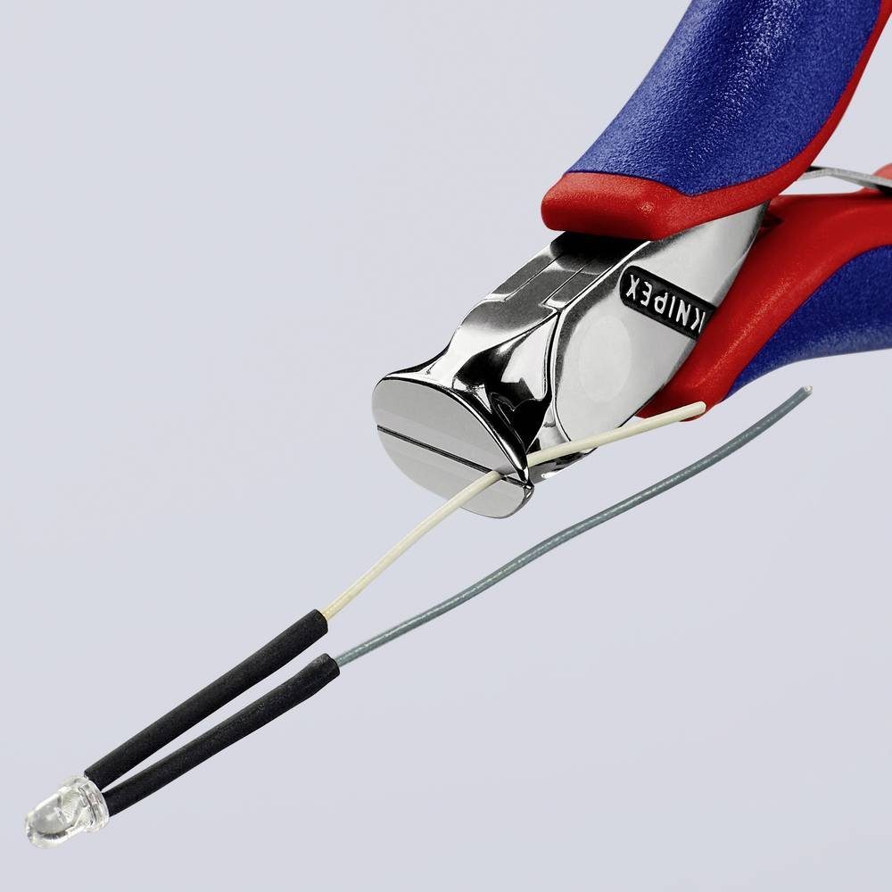 Knipex Seitenschneider Elektronik-Vornschneider, mit Facette