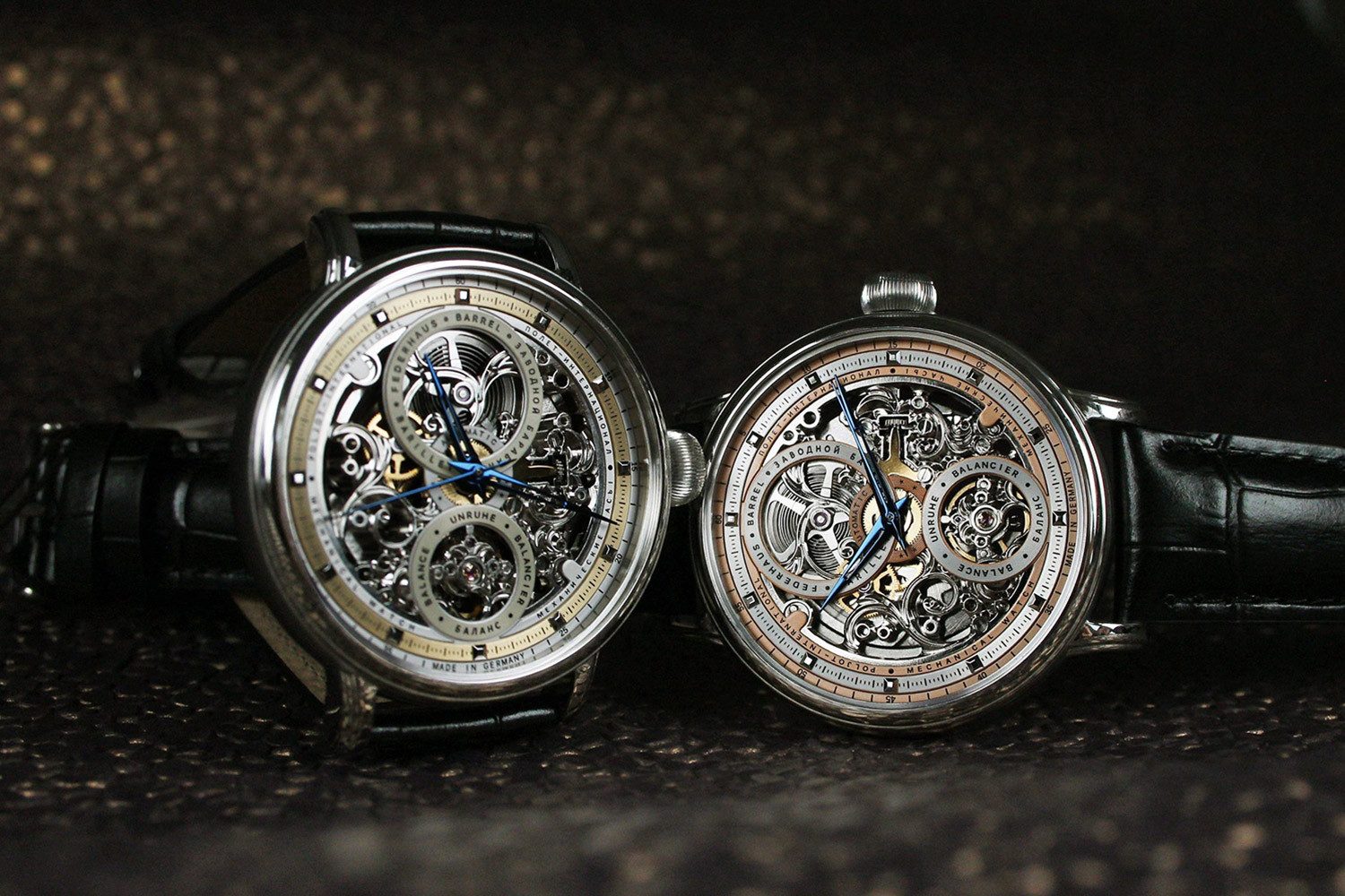 Poljot International Automatikuhr Automatik Hermitage Braun/Silberfarben