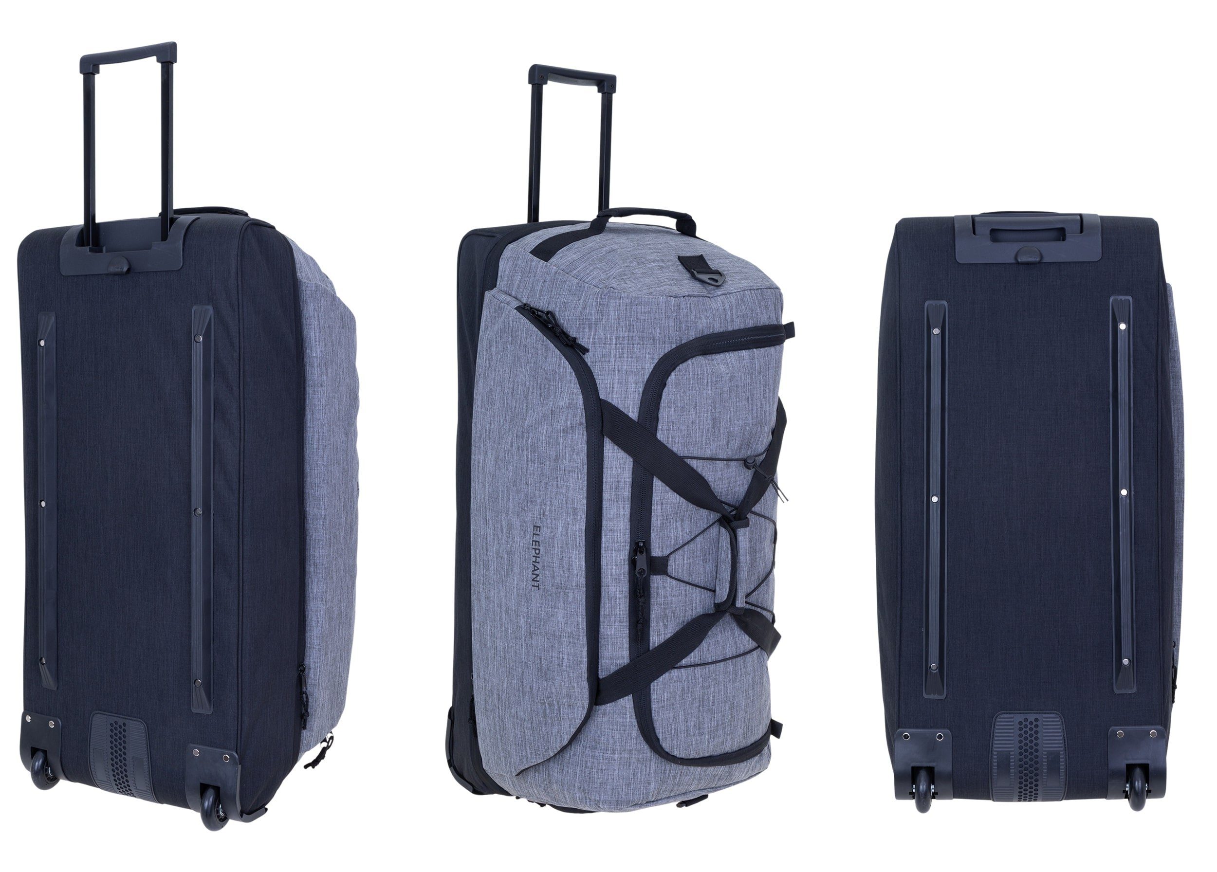 ELEPHANT Weichgepäck-Trolley Cruiser Trolley 100-135 L Reisetasche Travel, Tasche Softcase Gepäck Reise Urlaub Trolly – Bild 4 von 5