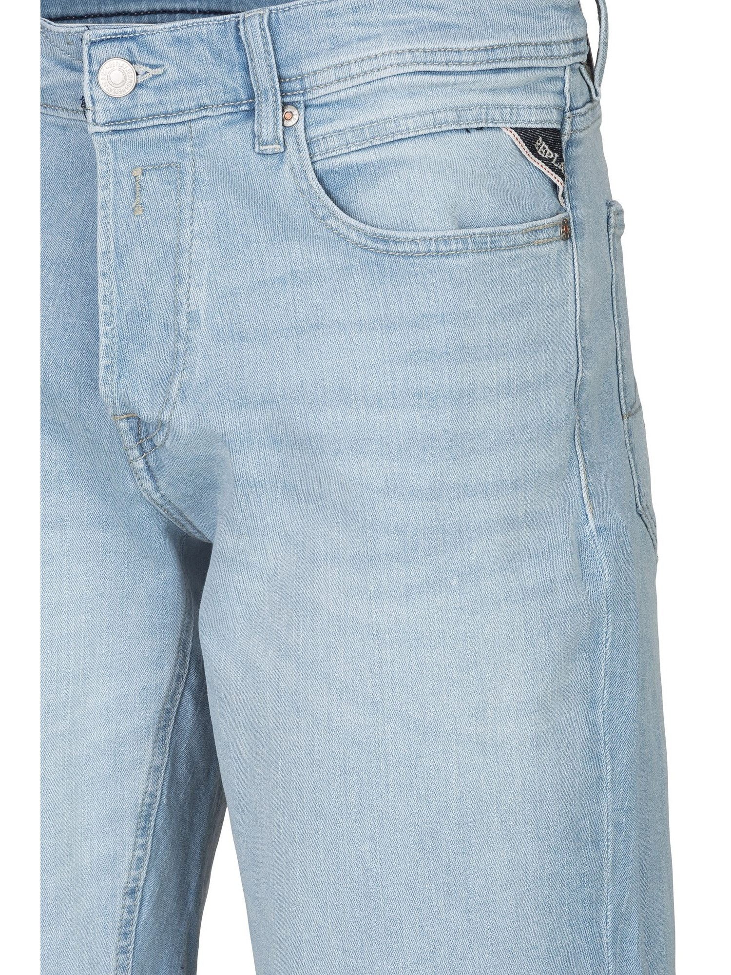 Replay Shorts GROVER SHORT - 10.5 OZ DARK INDIGO SUPER STRETCH DENIM