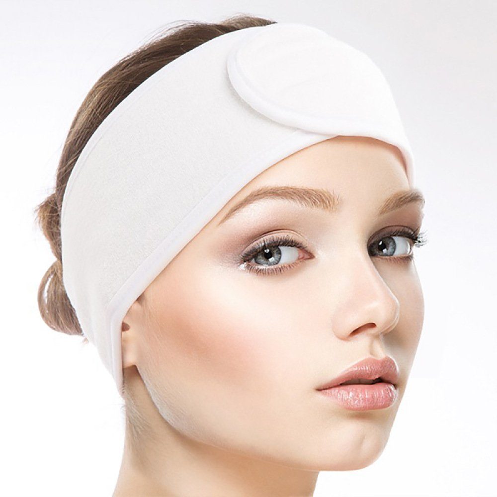 Haargummi mit Jormftte Klettverschluss Kosmetickstirnband