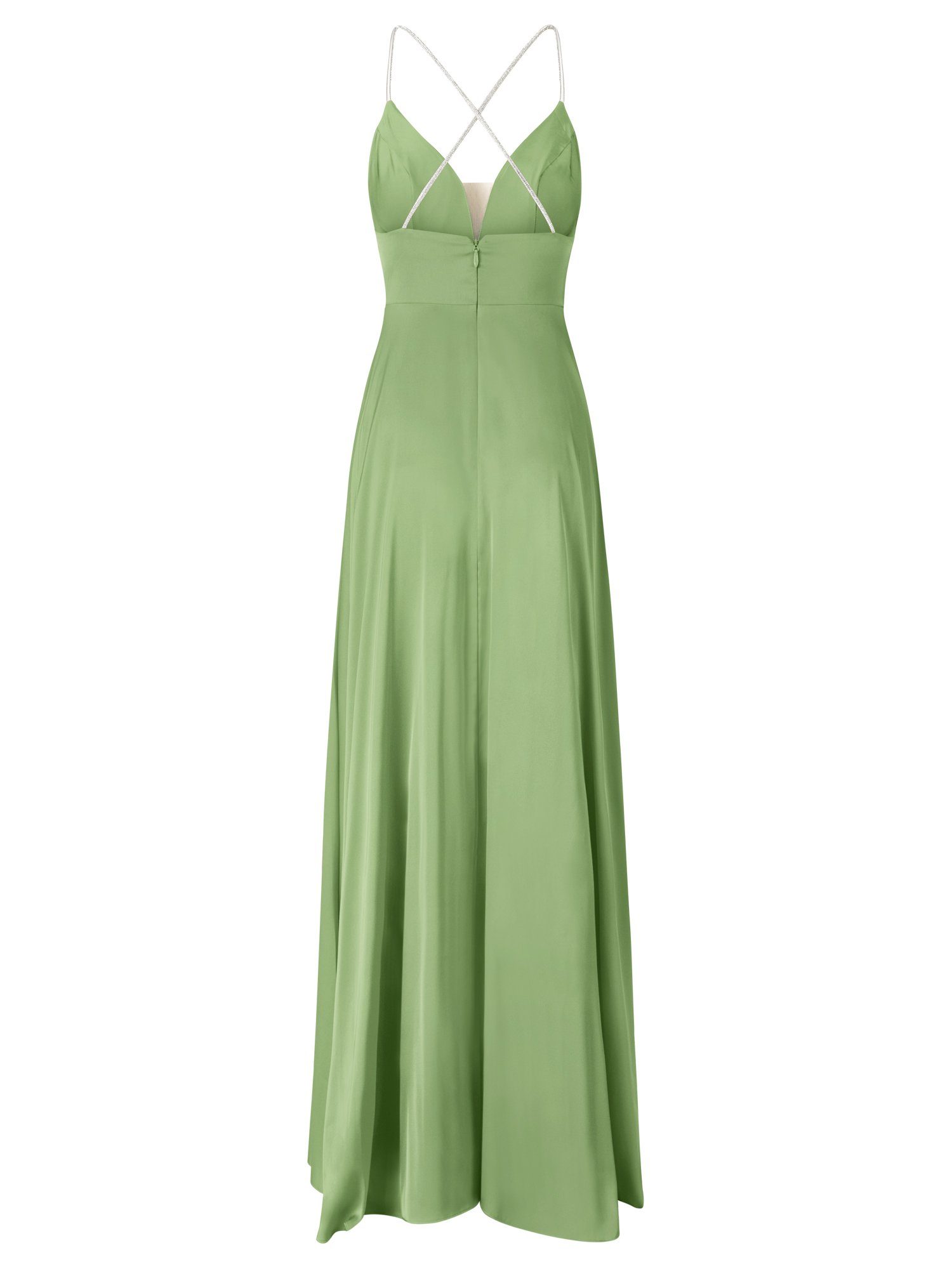 Stil Apart elegantem Abendkleid mit hellgrün