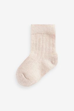 Next Kurzsocken Gerippte Babysöckchen im 7er-Pack (7-Paar)