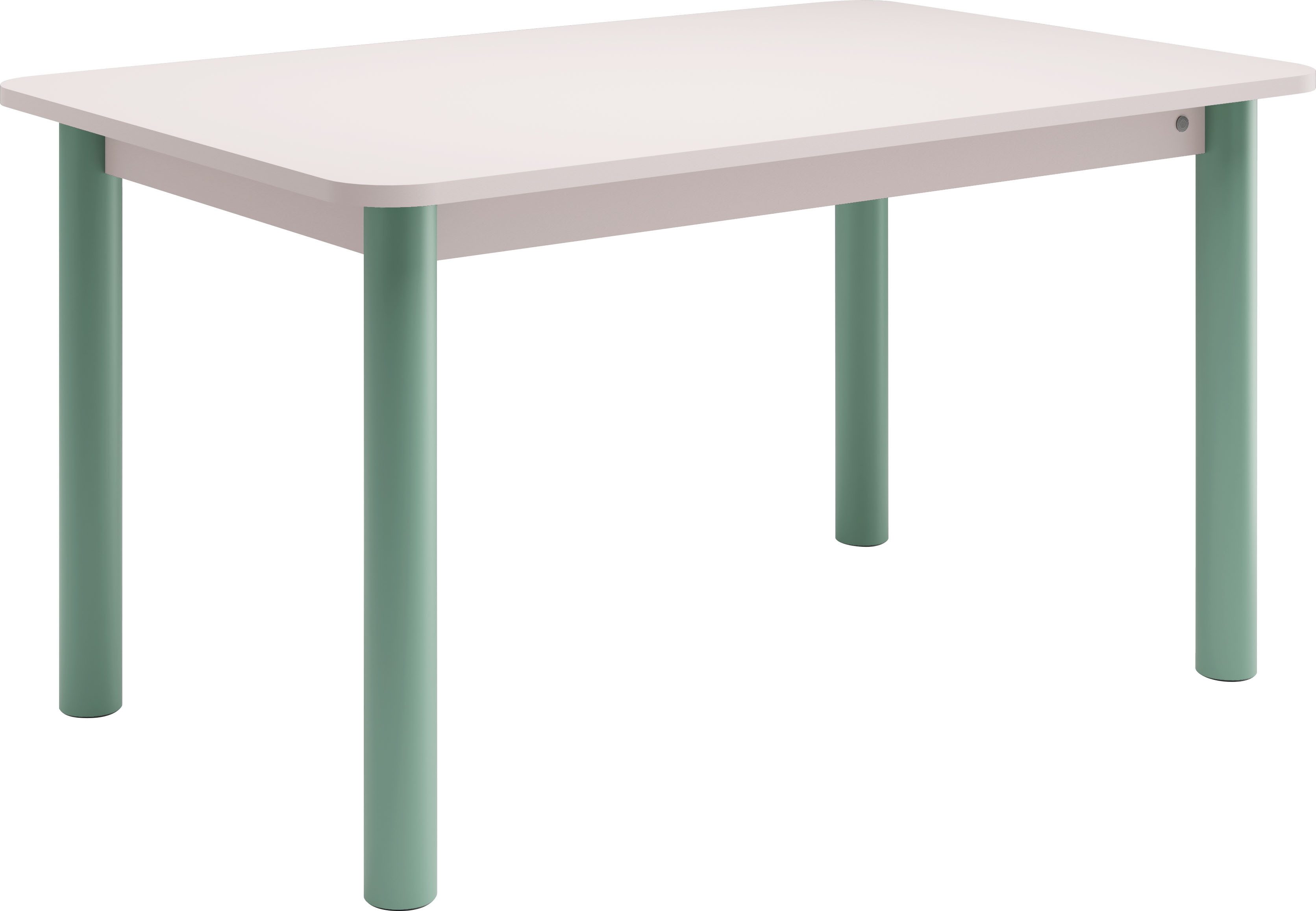 TOM TAILOR HOME Esstisch COLOR TABLE (1-St), Esstisch, 4-Fuß, 3 Größen, 3 Dekorfarben, 4 Fußfarben, ABS-Kante