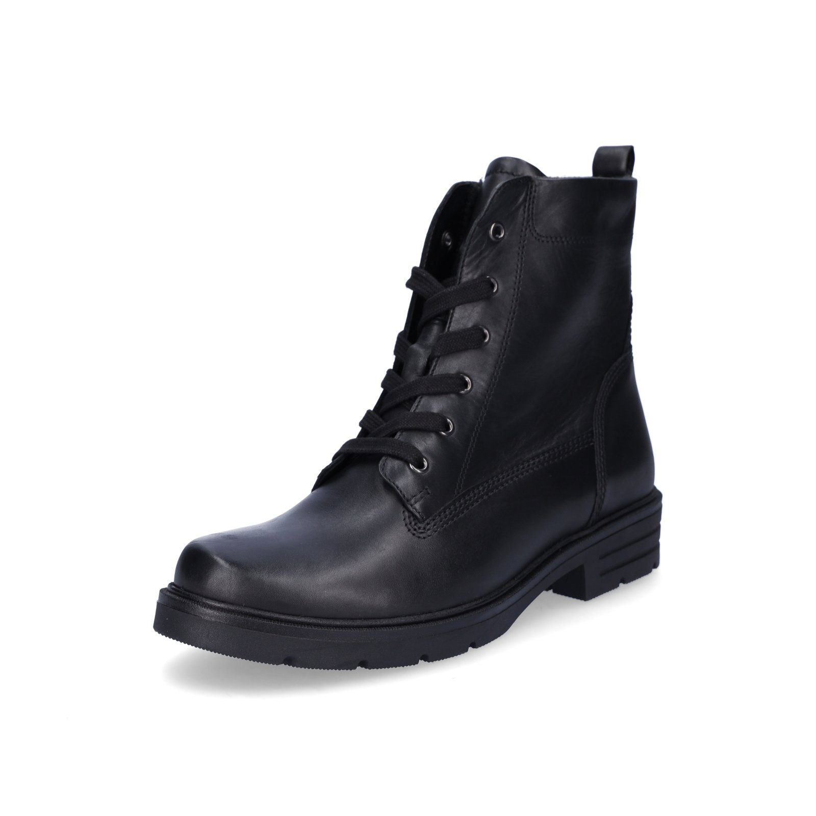 Gabor Damen Leder Schnürboot schwarz Schnürboots