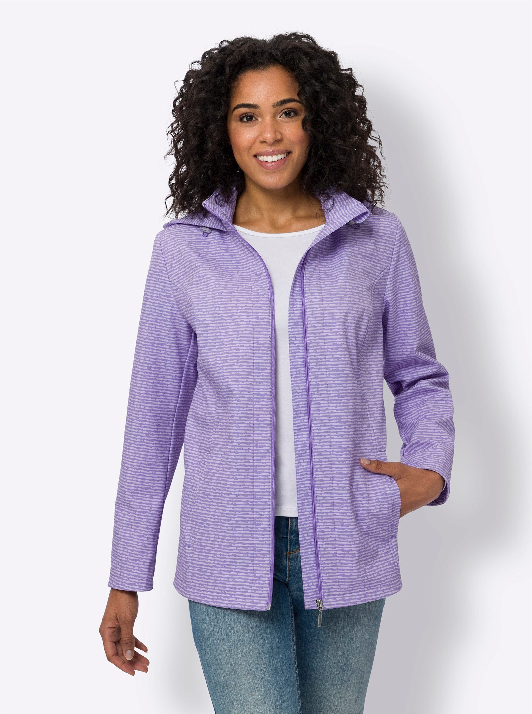 Sieh an! Allwetterjacke Softshell-Jacke Langarm günstig online kaufen