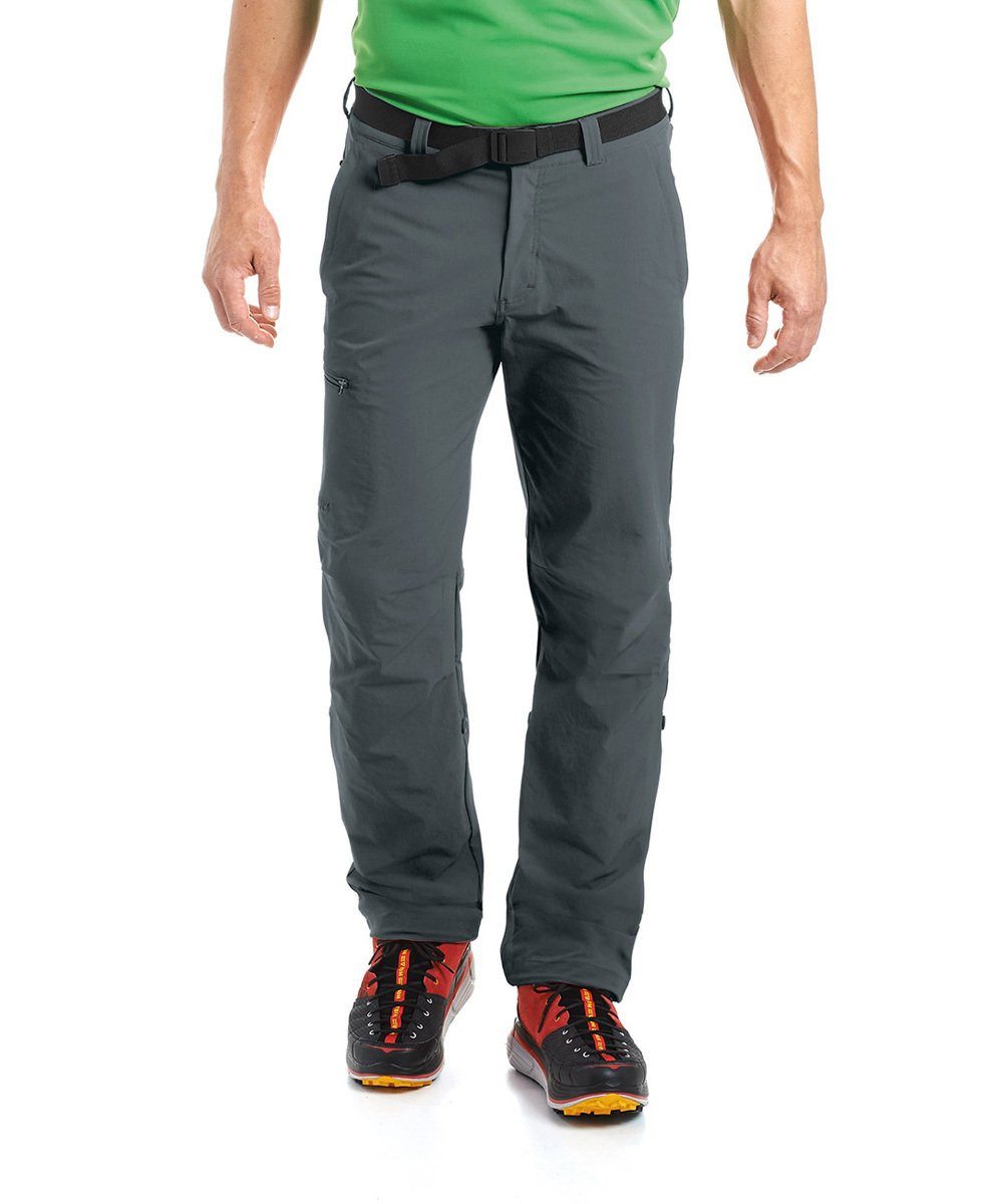 Maier Sports Trekkinghose Funktions-Wanderhose Nil (Testsieger Wanderqualität) lang graphitegrau