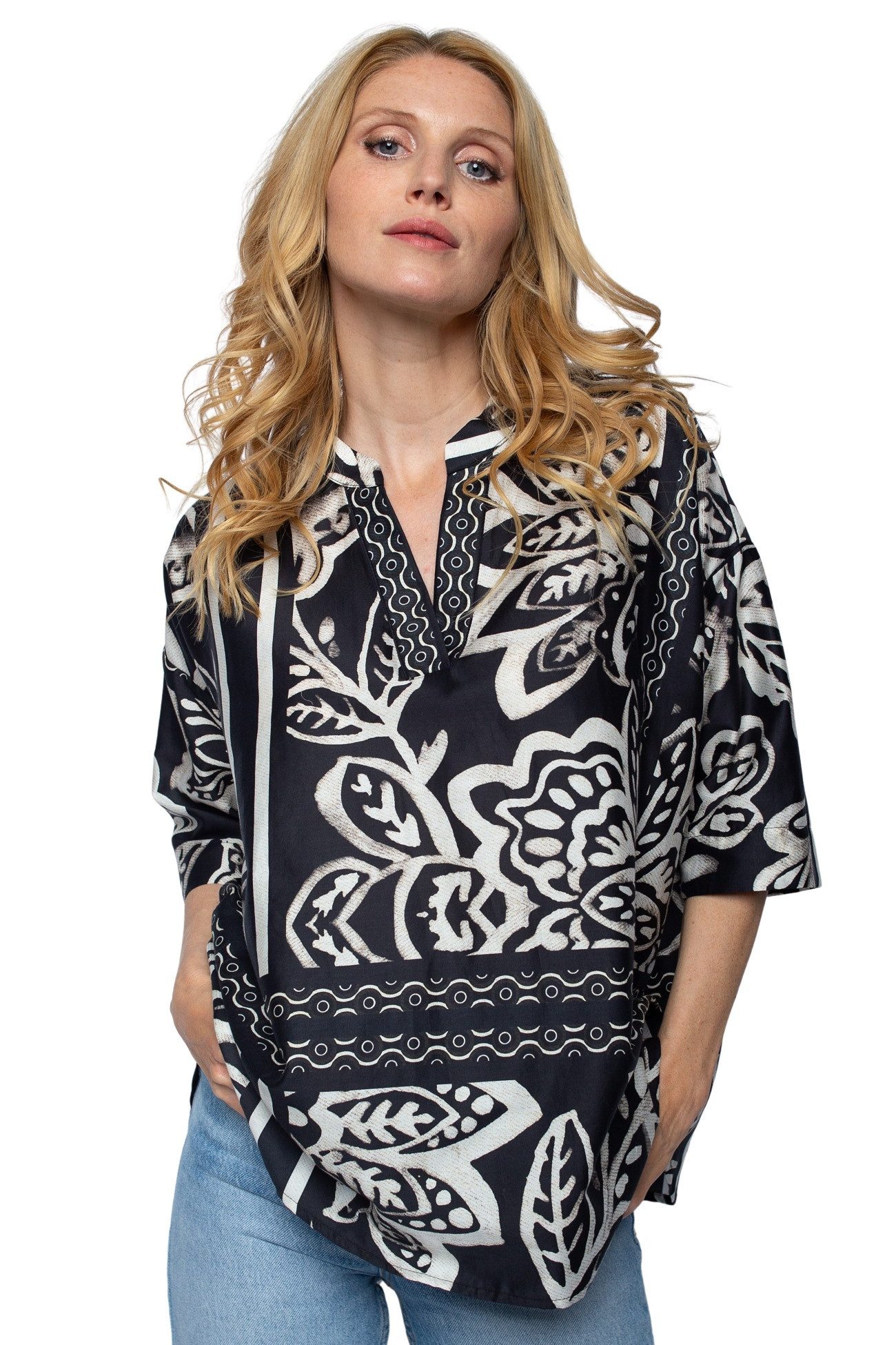 Schlupfbluse Blusenshirt 8552-660