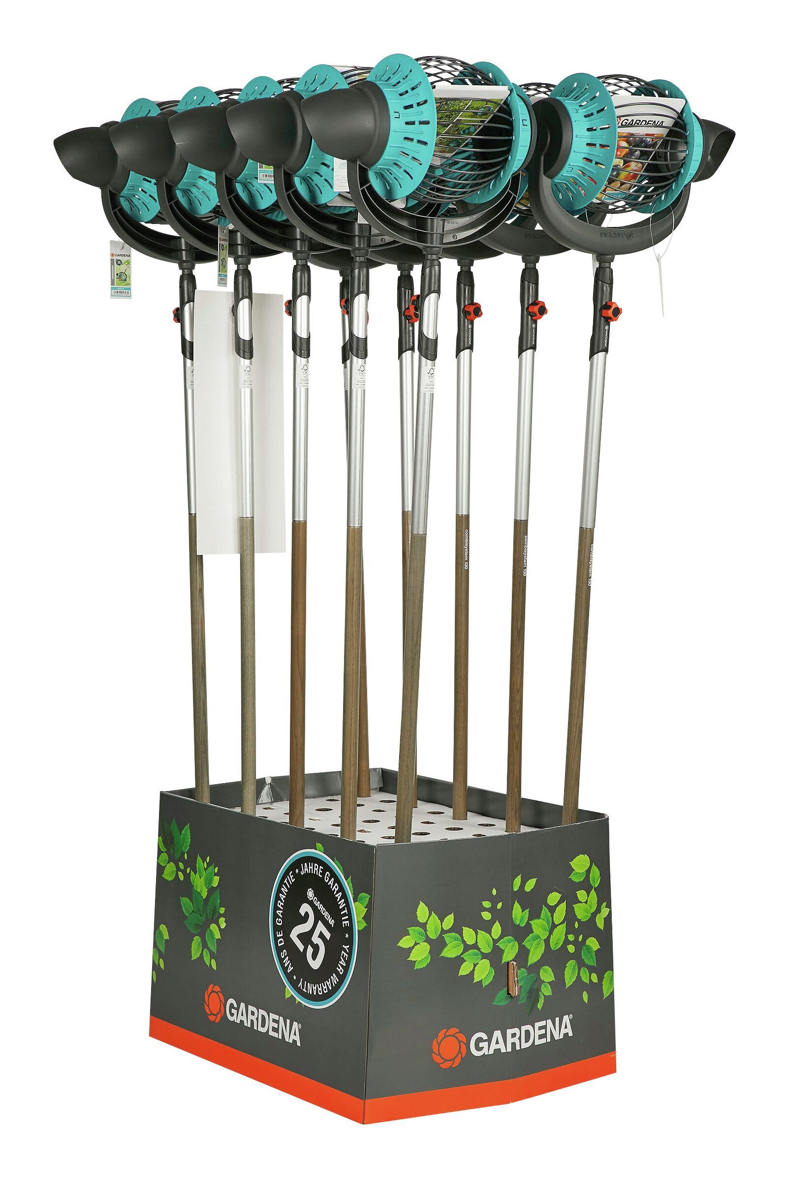 GARDENA Rollsammler, + Stiel Aktion-Displaycombisystem