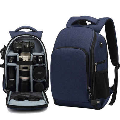 Dekorative Kameratasche Kamerarucksack, Fotorucksack für Fotografen, mit 15,6-Zoll-Laptopfach (1-tlg), Wasserdicht, hochwertig, sturzsicher, stoßabsorbierend