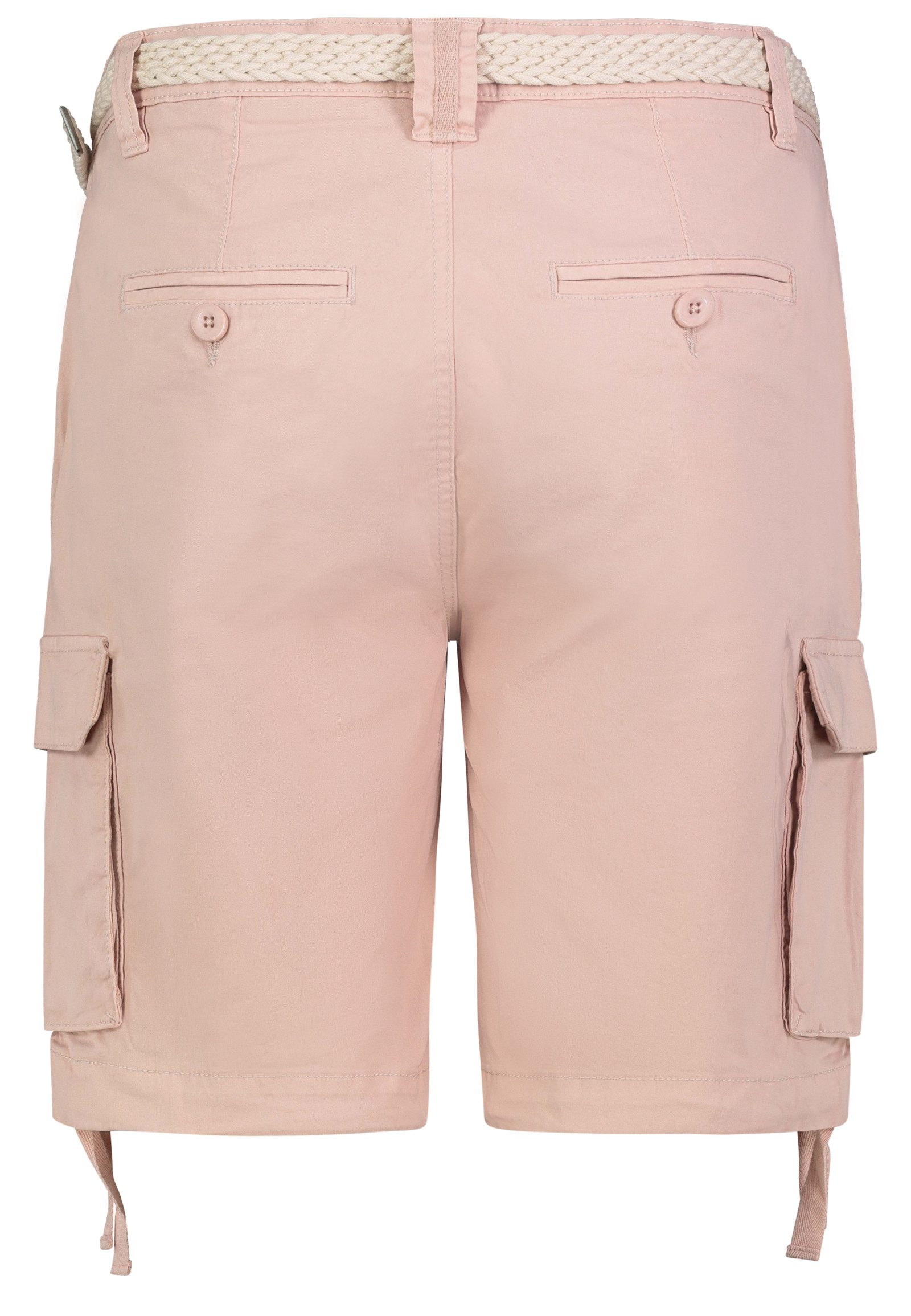 SUBLEVEL Bermudas Damen Shorts Cargobermuda mit Gürtel 5 Pocket, Sommerhose günstig online kaufen