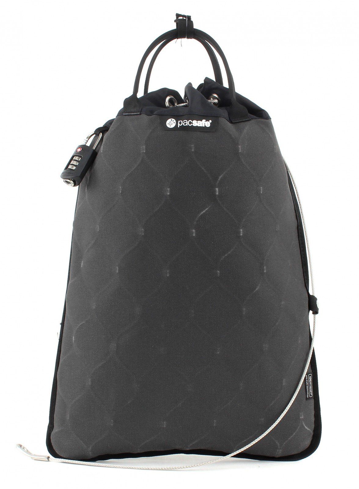 Pacsafe Packsack Charcoal Travelsafe