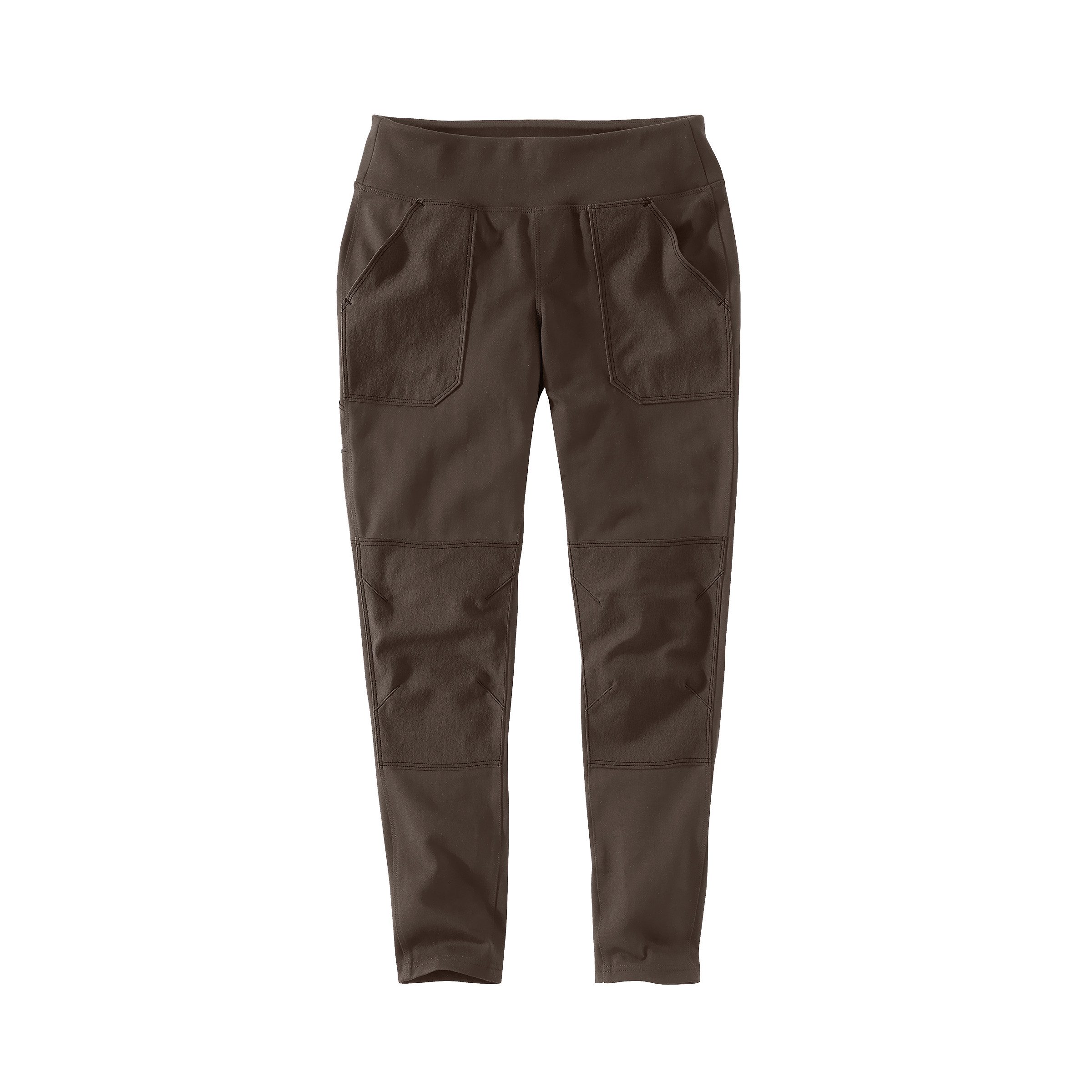 Carhartt Arbeitshose Utility Legging Dark Coffee Carhartt-Label auf Tasche genäht