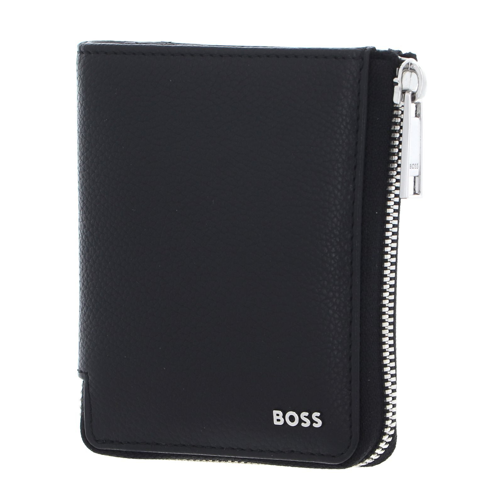 BOSS Geldbörse SM Ziparound Wallet, aus echtem Rindsleder