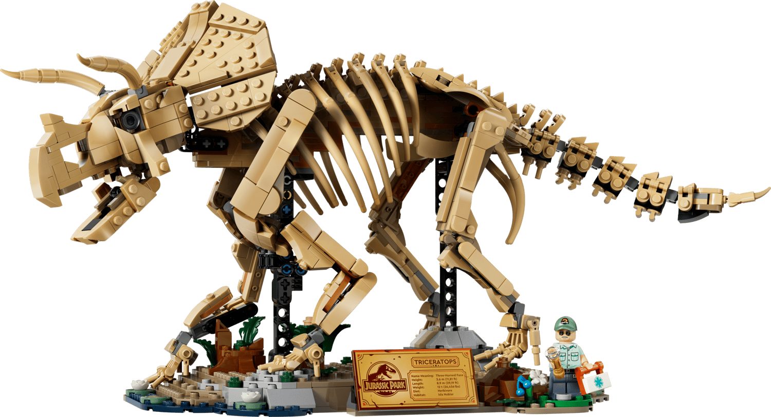 LEGO® Jurassic World 77985 Dinosaurier-Fossilien: Triceratops Spielbausteine, (Set, 1154 St., Set)