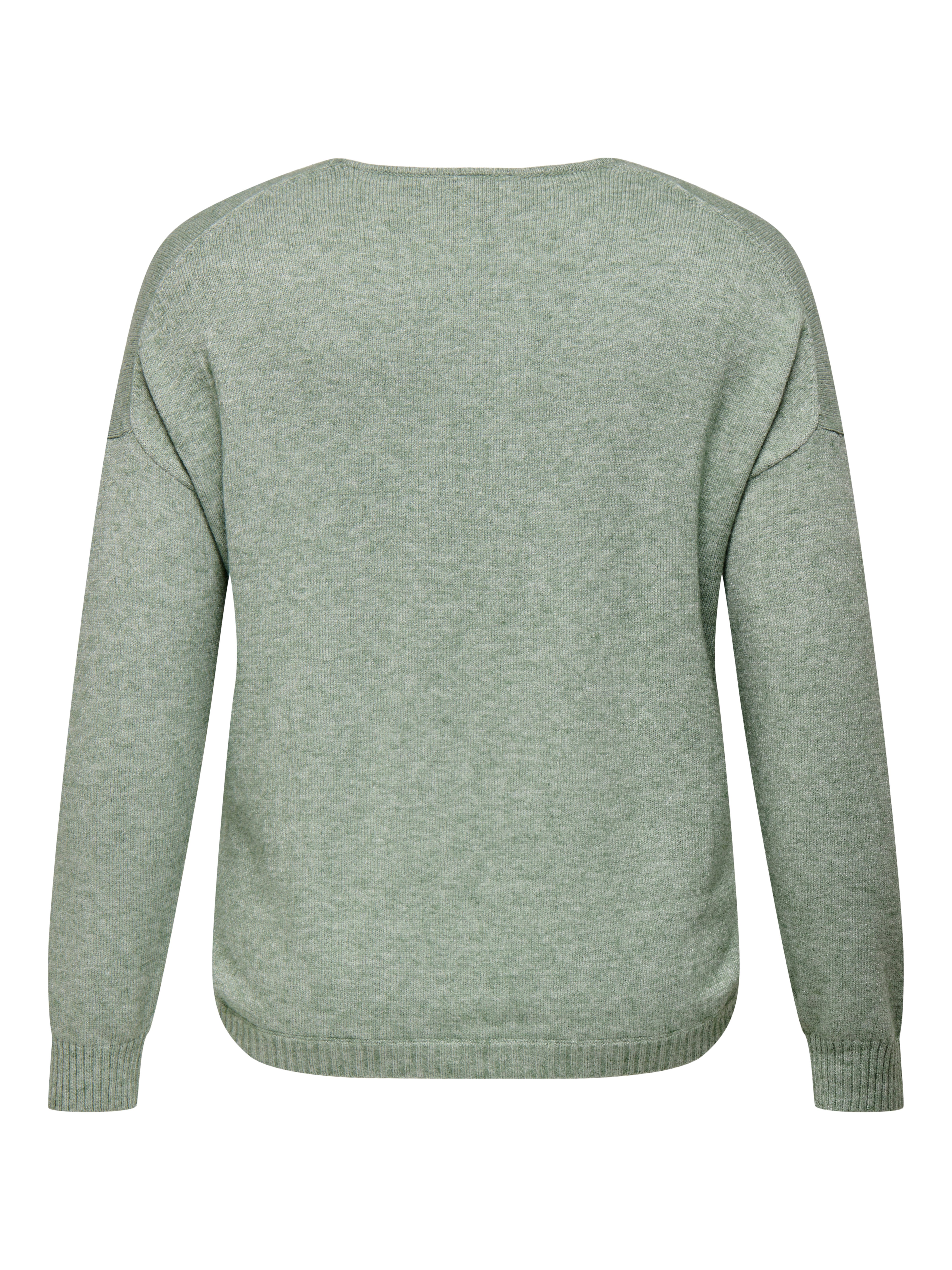 ONLY CARMAKOMA V-Ausschnitt-Pullover CARMARGARETA LS PULLOVER KNT NOOS Viskosemischung, regular fit