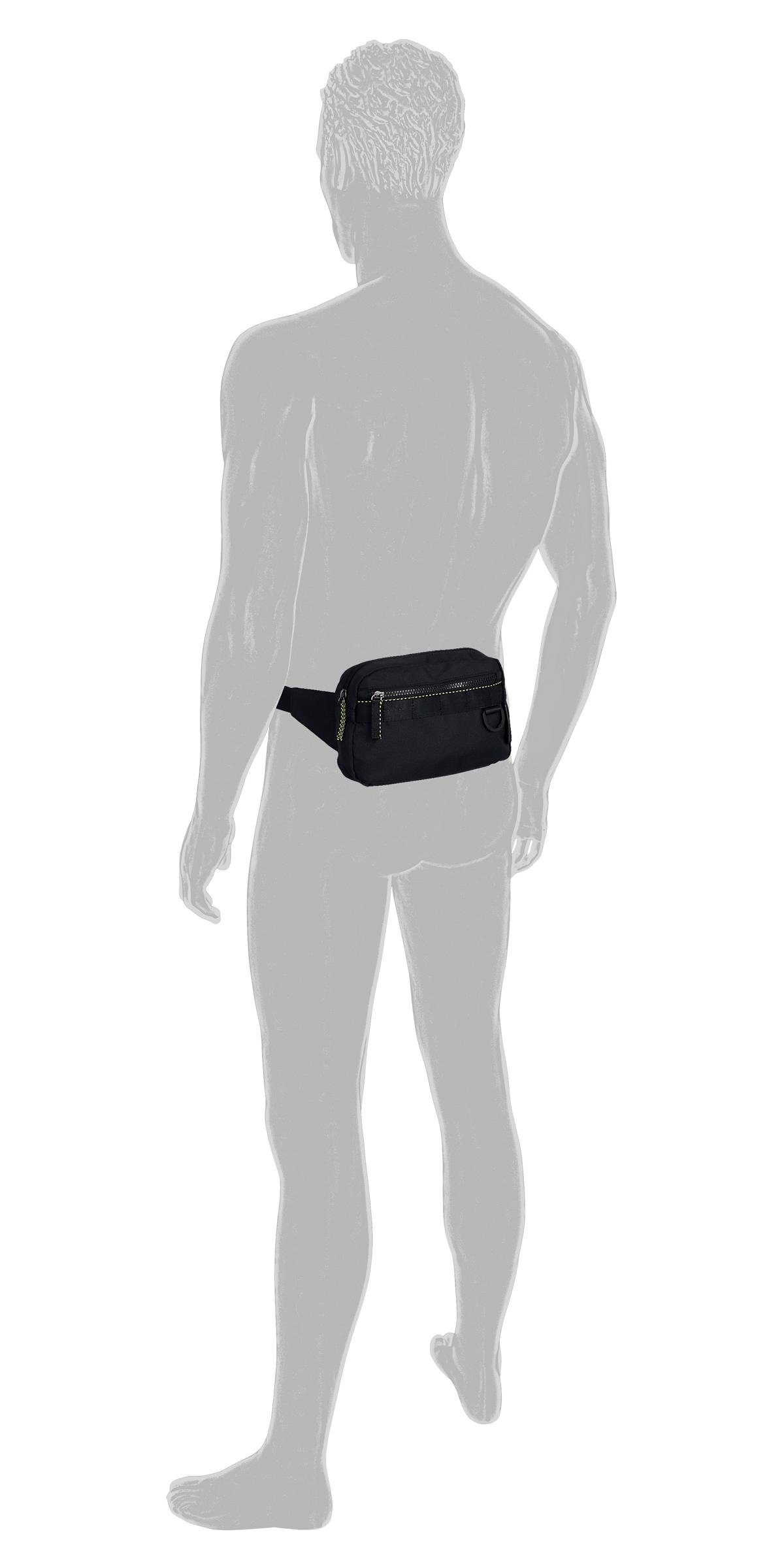 TOM TAILOR Bauchtasche Tom Tailor JON, Bauchtasche Gürteltasche, schwarz