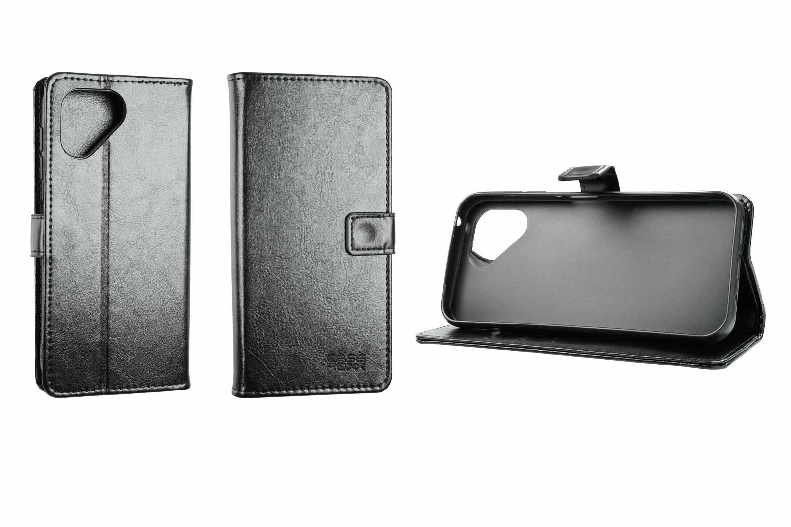 caseroxx Handytasche Bookstyle-Case für Fairphone 5 (Einzelartikel, 1-tlg., Bookstyle-Case), mit Kreditkartenfächern