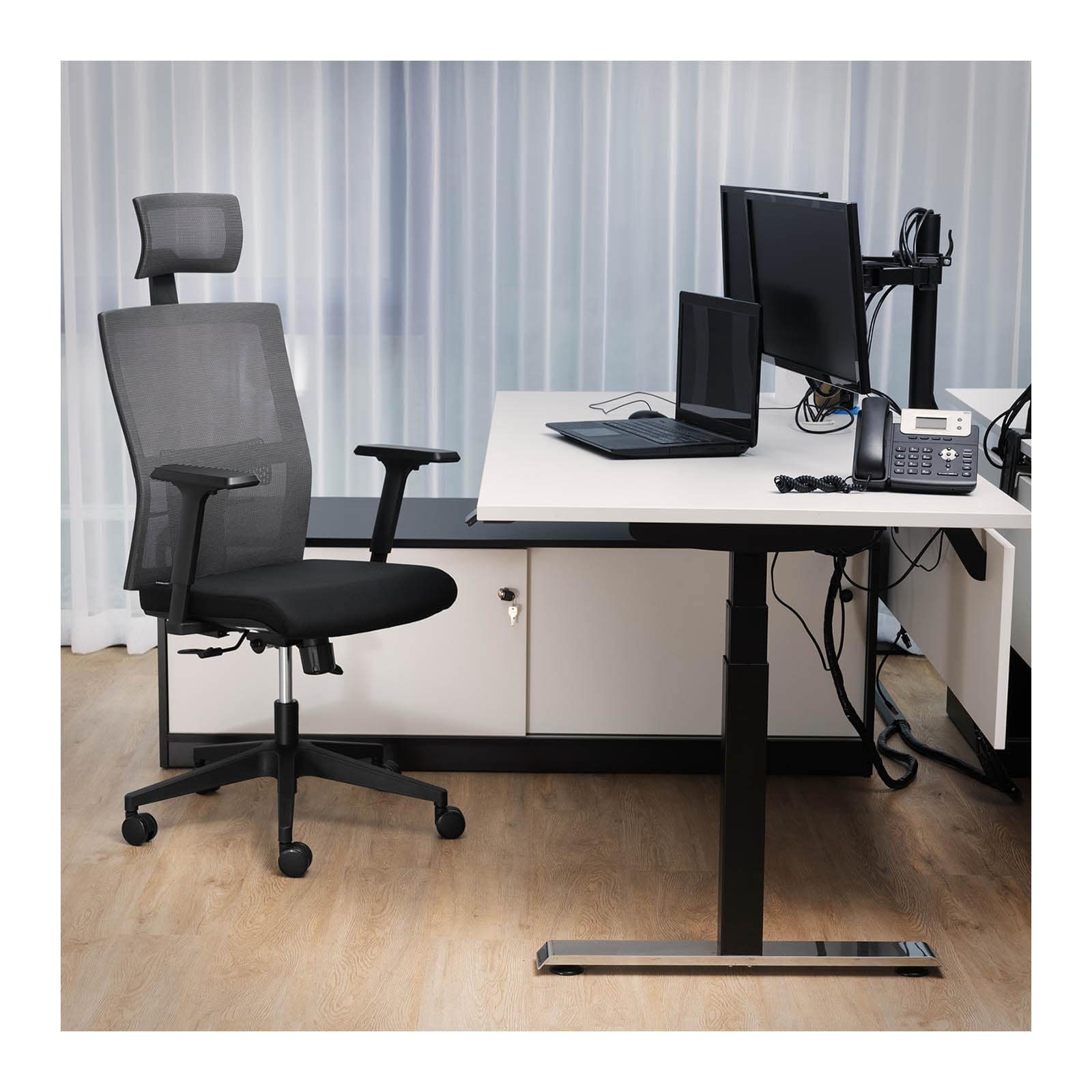 Netzrücken Schreibtischstuhl ergonomisch Fromm&Starck Bürostuhl Drehstuhl Bürostuhl