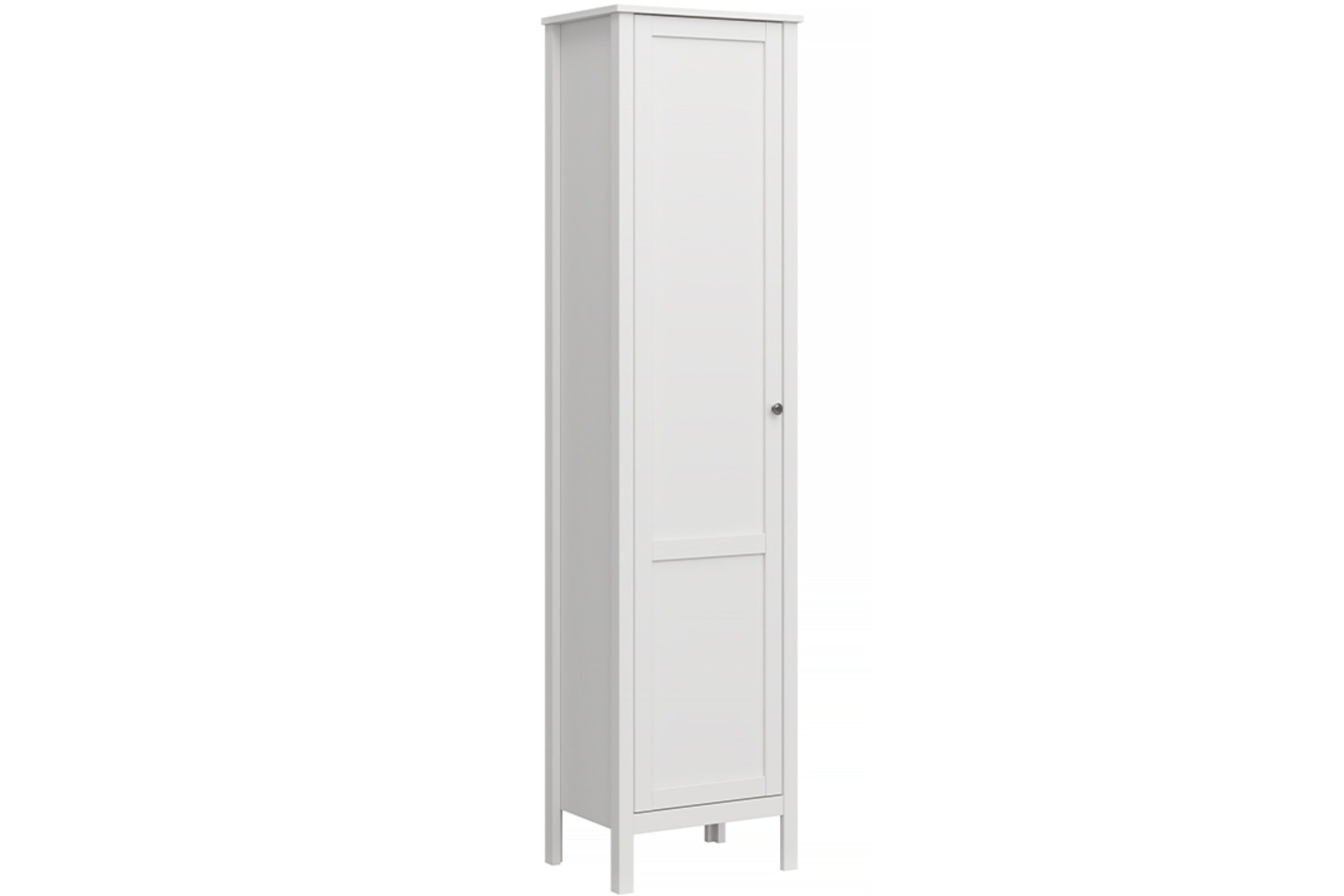 KONSIMO® Standregal FARGE abschließbares Hochregal, mit Türen, ABS-Kanten, zeitloses Design