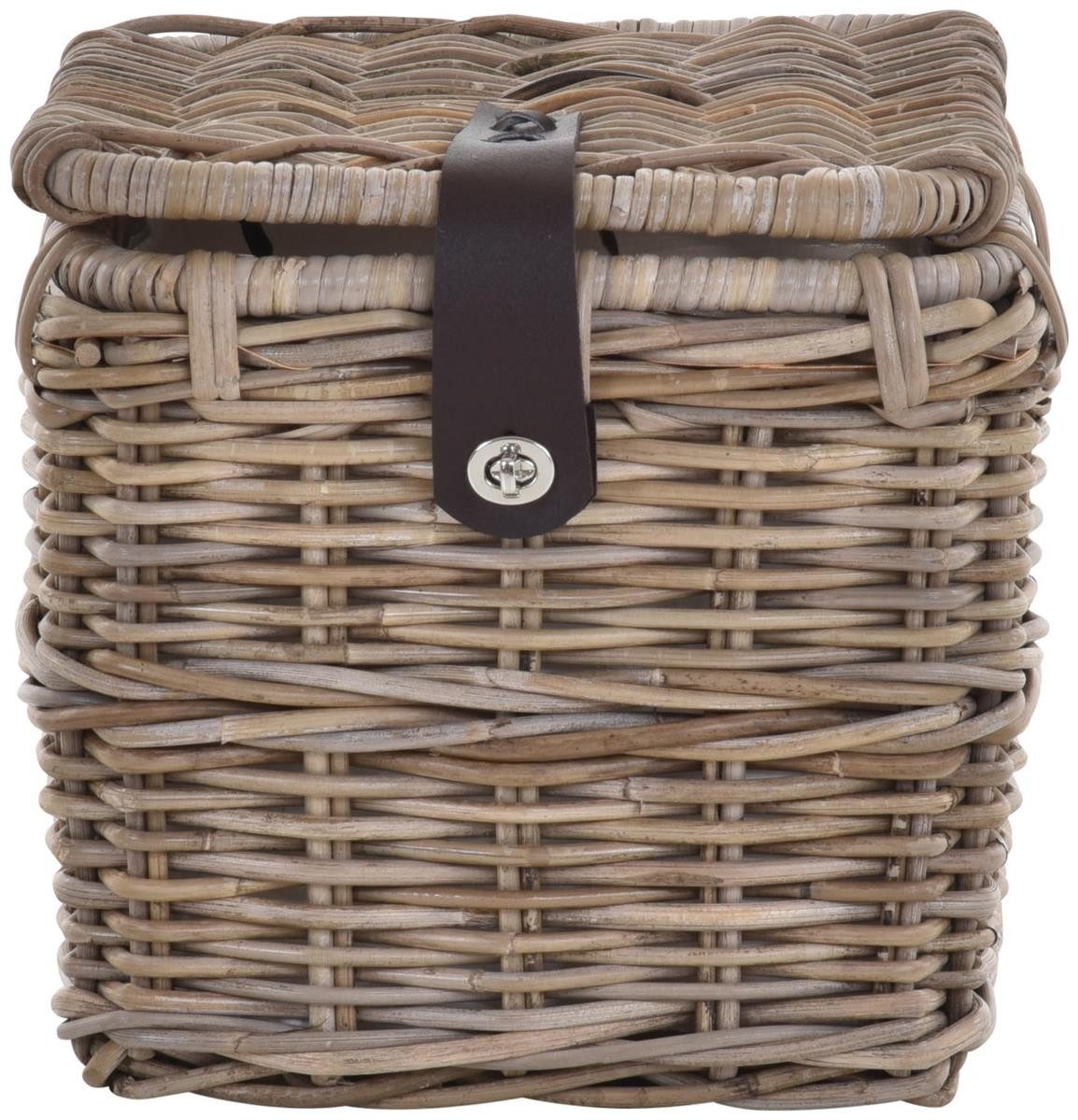 Krines Home Allzweckkorb Korbtruhe Allzweck Korb Aufbewahrung mit Deckel Bo günstig online kaufen