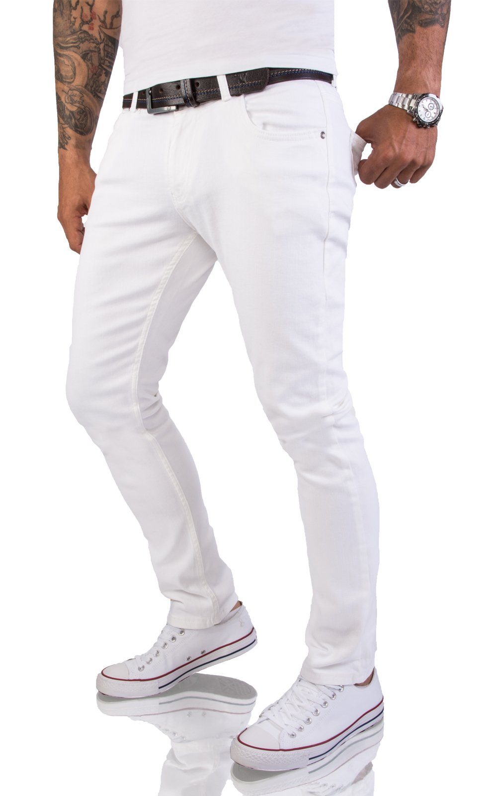 Rock Creek Slim-fit-Jeans Herren Jeans Slim günstig online kaufen