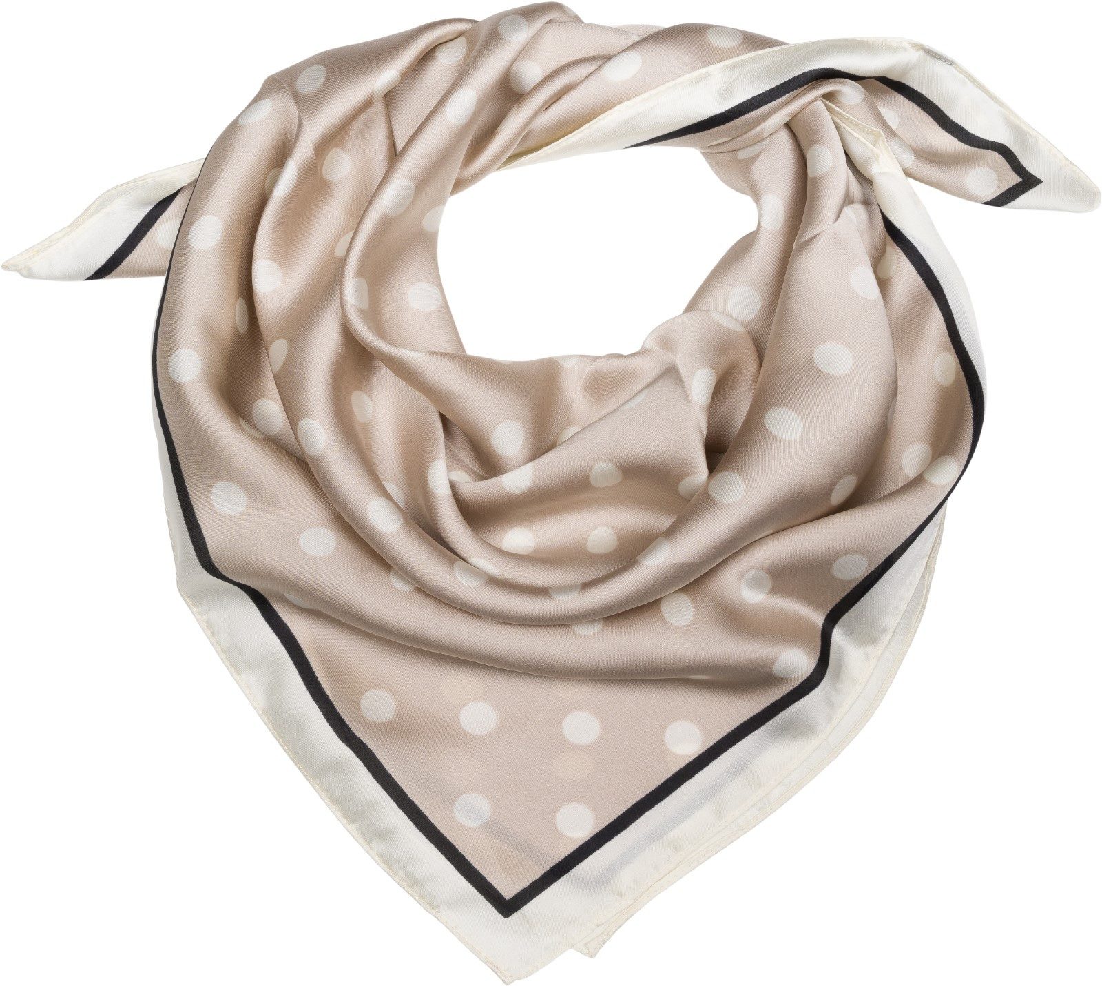 styleBREAKER Modetuch Halstuch mit Punkte Muster, (1-St) günstig online kaufen