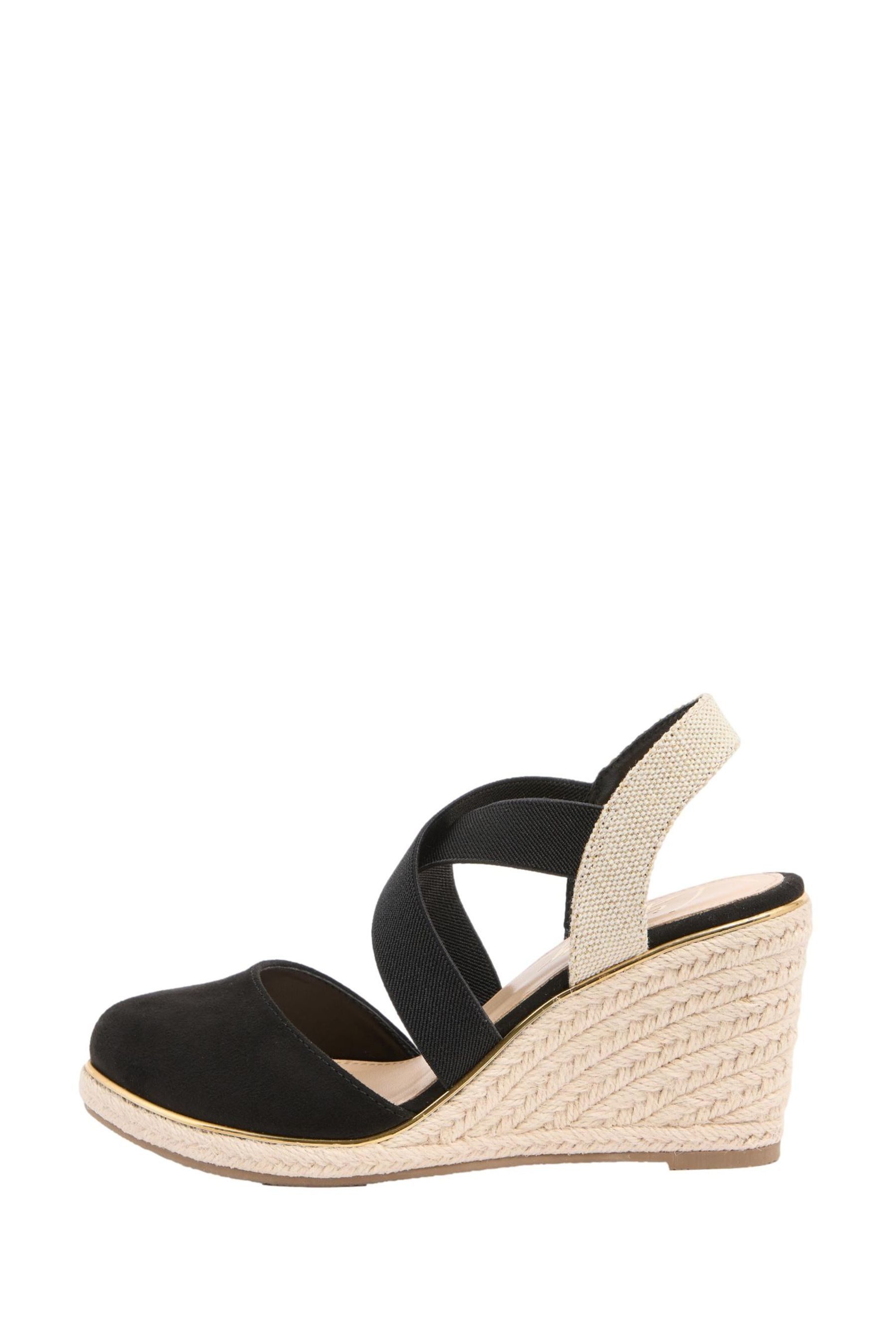 LIPSY Lipsy mittelhohe Espadrille-Keilabsatzschuhe Keilsandalette (1-tlg)