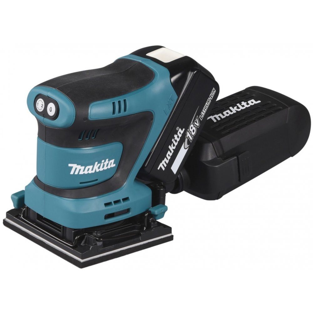 Makita Akku-Schwingschleifer DBO480Z LXT solo - Akku-Schwingschleifer - blau/schwarz