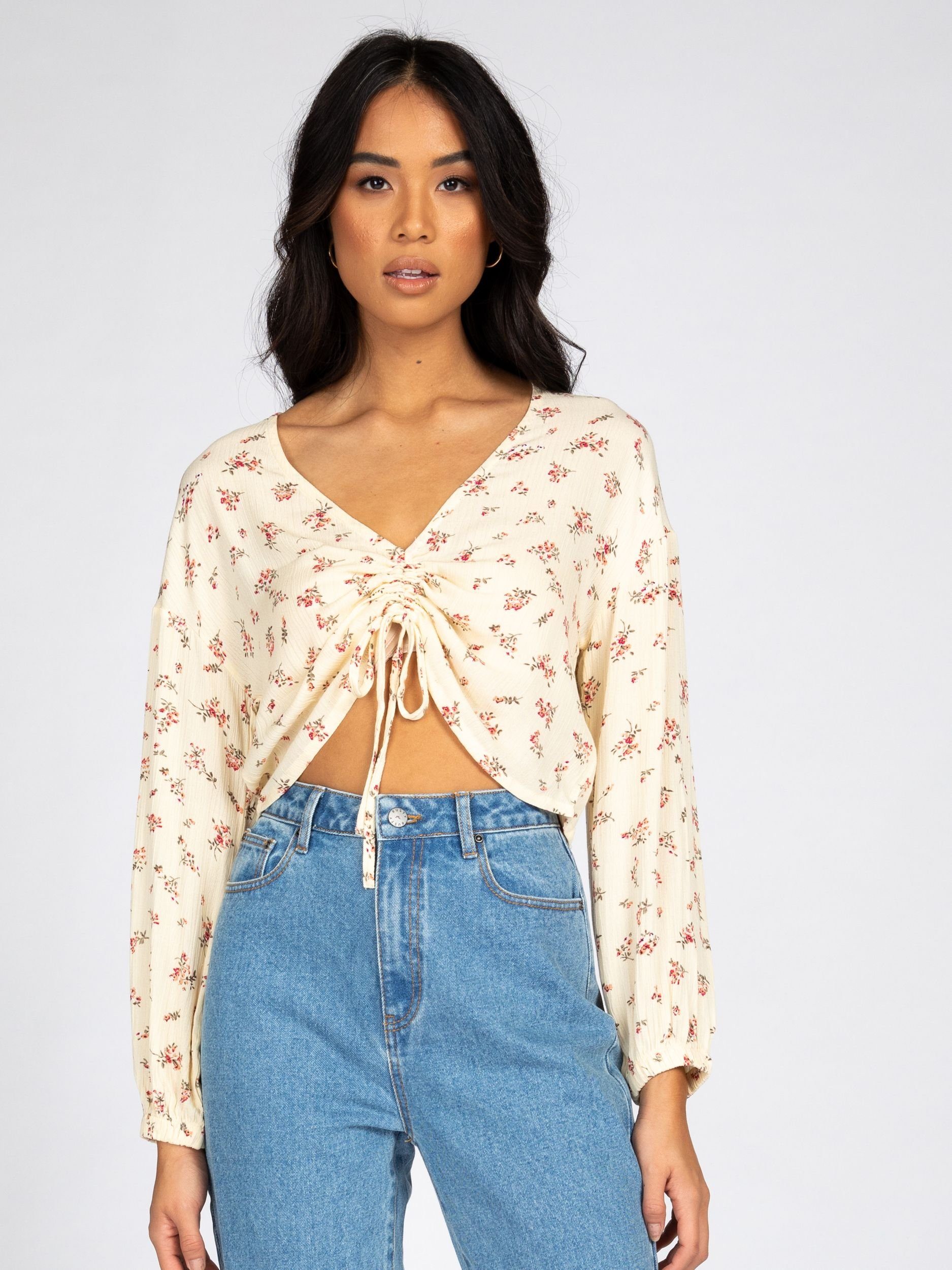 Blusentop MAGGY LONG SLEEVE TOP