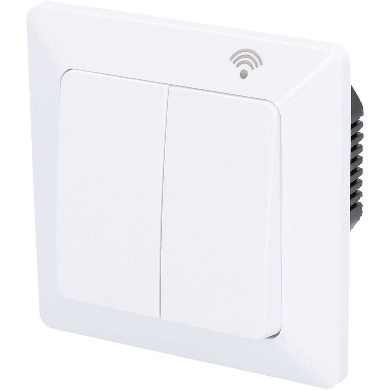 UNITEC Stromstoßschalter Unitec WIFI Serienschalter weiß steuerbar per