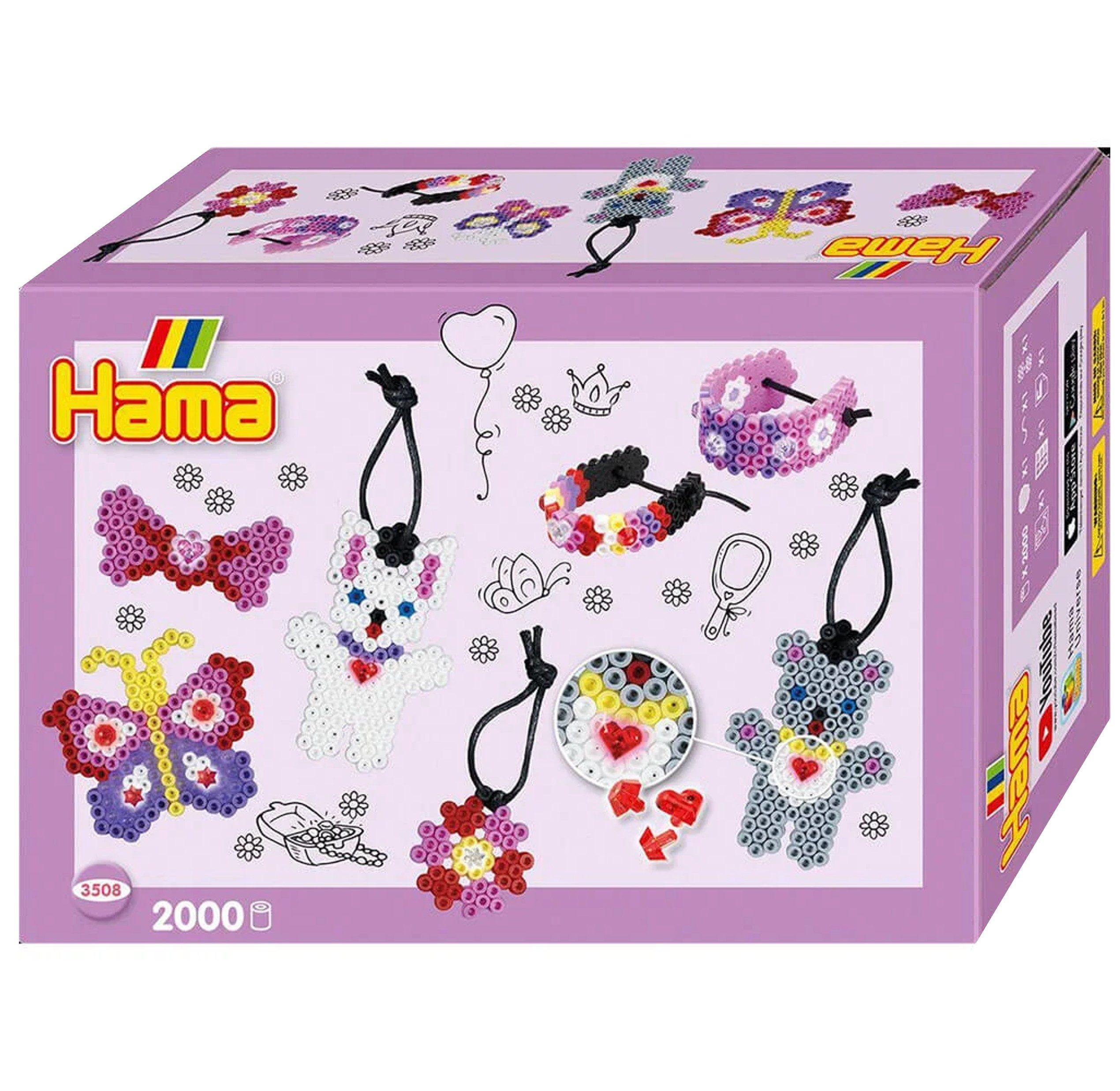 Hama Bügelperlen Hama Geschenkpackung Modeschmuck Midi-Bügelperlen
