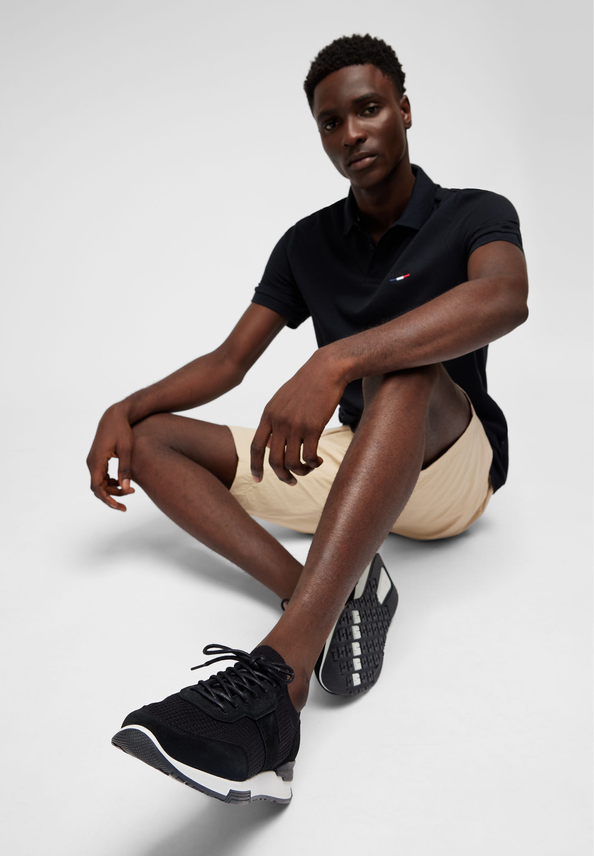 HECHTER PARIS Sneaker (2-tlg) mit Strickdetails