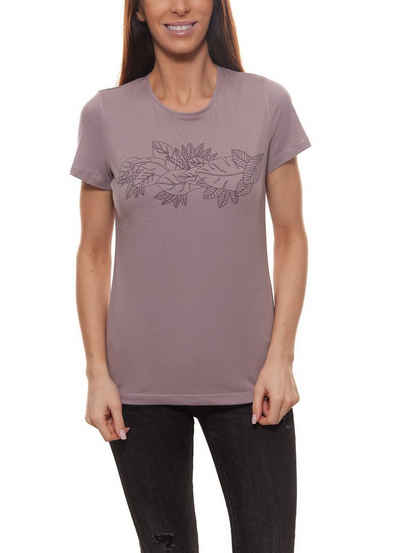 Odlo Funktionsshirt »odlo Kumano Freizeit-Shirt innovatives Damen Funktions T-Shirt Sport-Shirt Violett«