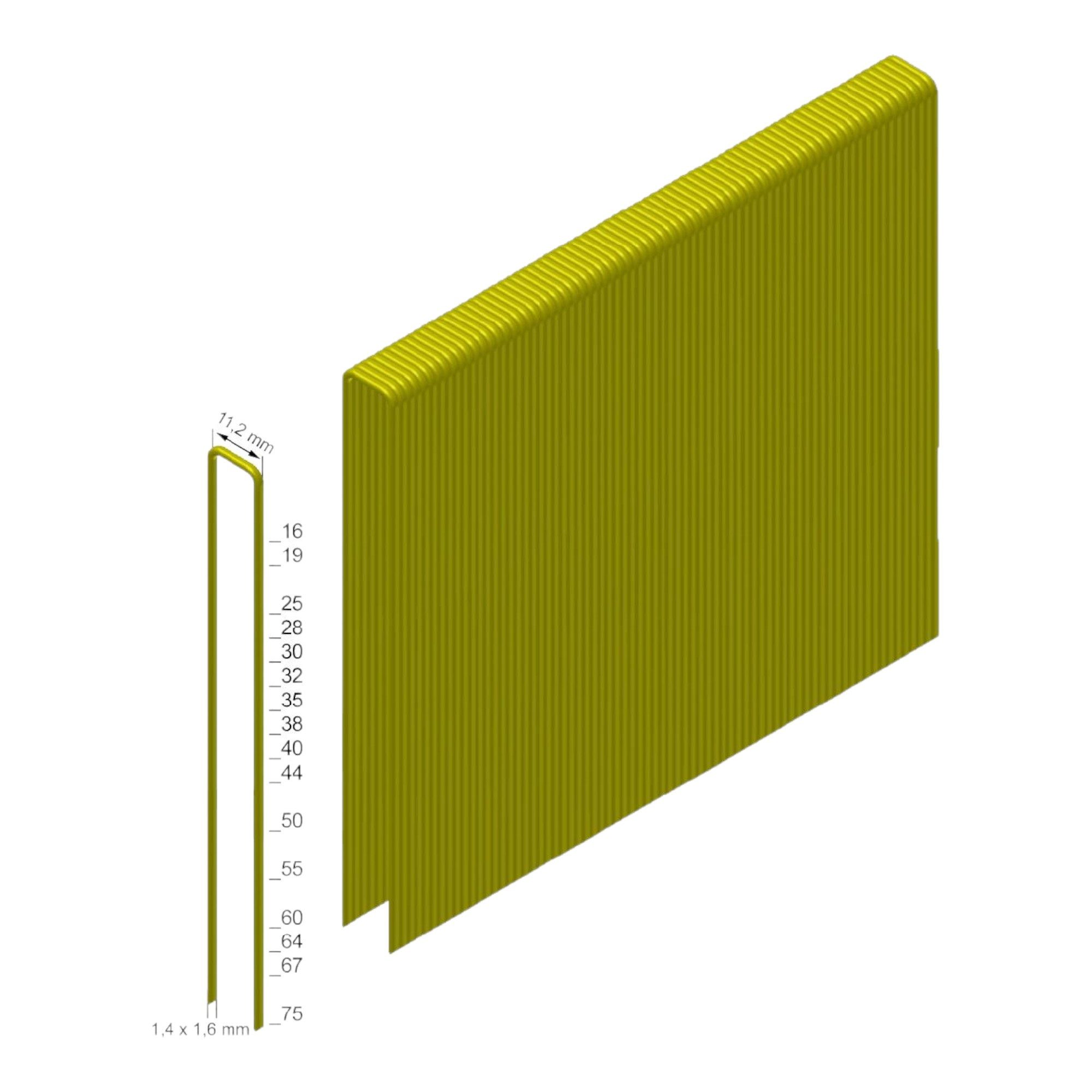 Prebena Krampen Z50CSVHA-ETA Heftklammern 50 mm Type Z 9500 Stück