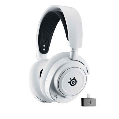 SteelSeries Arctis Nova 7X White Gaming-Headset (Noise-Cancelling)