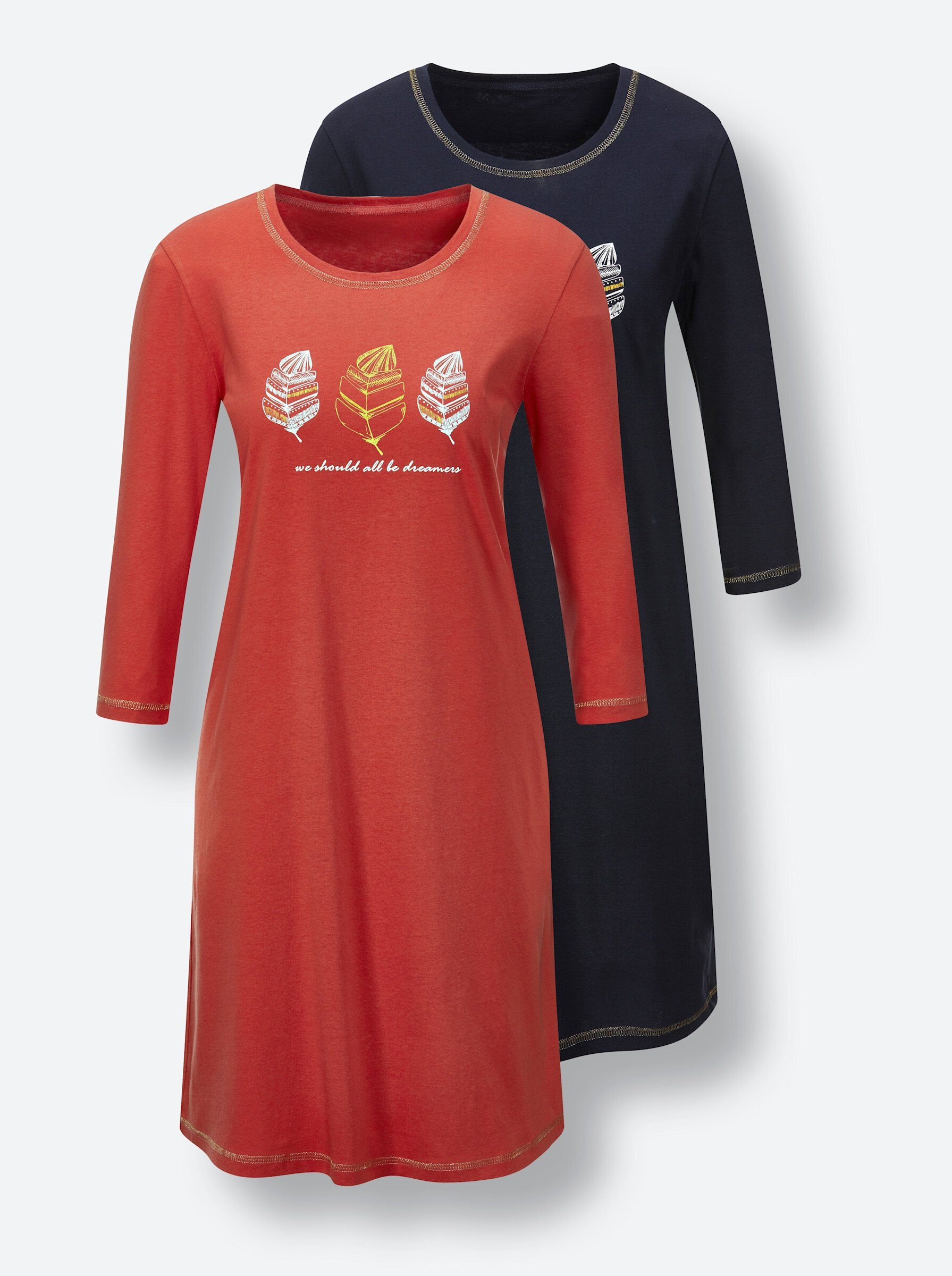 Witt Sleepshirt Sleepshirts . (2-tlg) günstig online kaufen