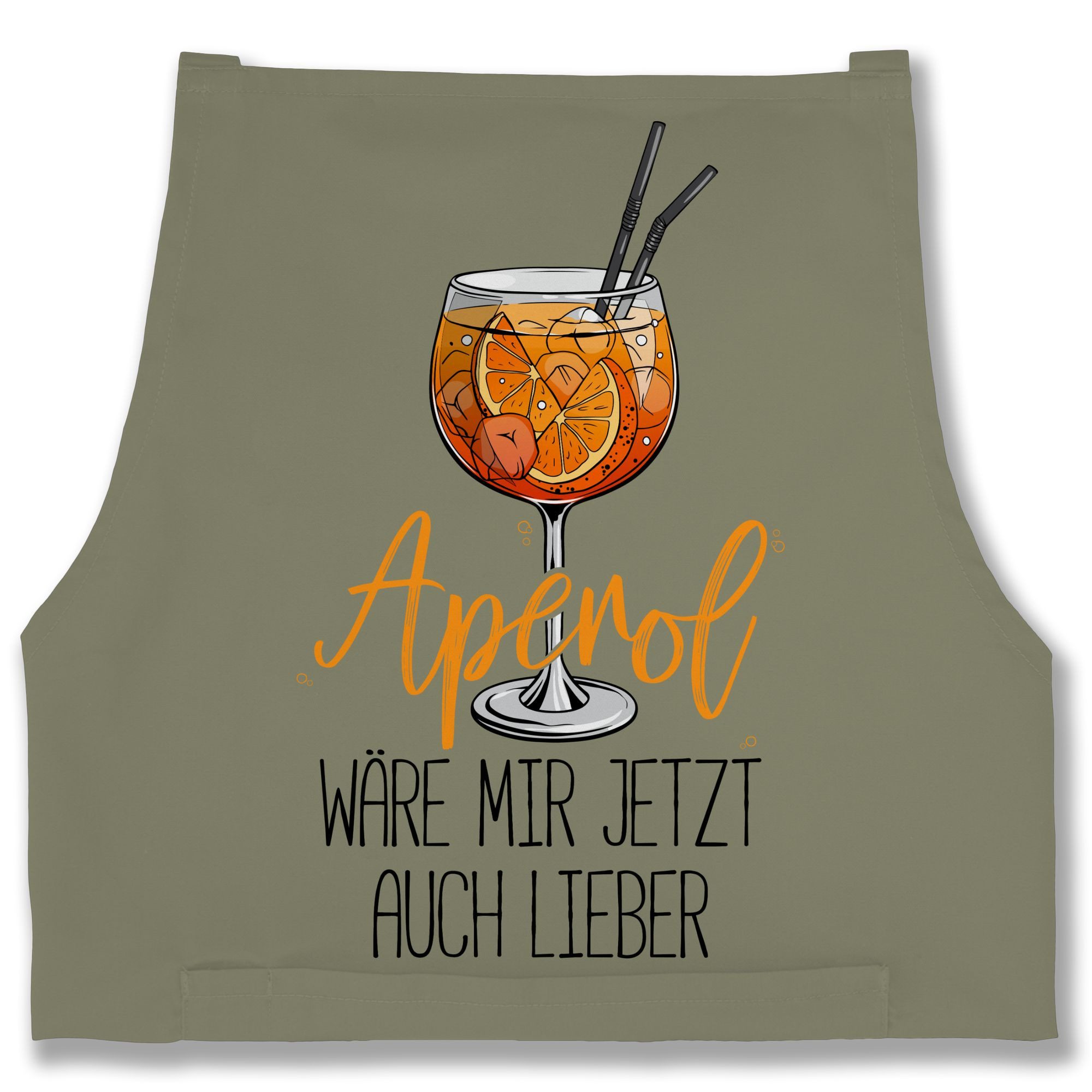 Shirtracer Kochschürze Aperol wäre mir jetzt günstig online kaufen