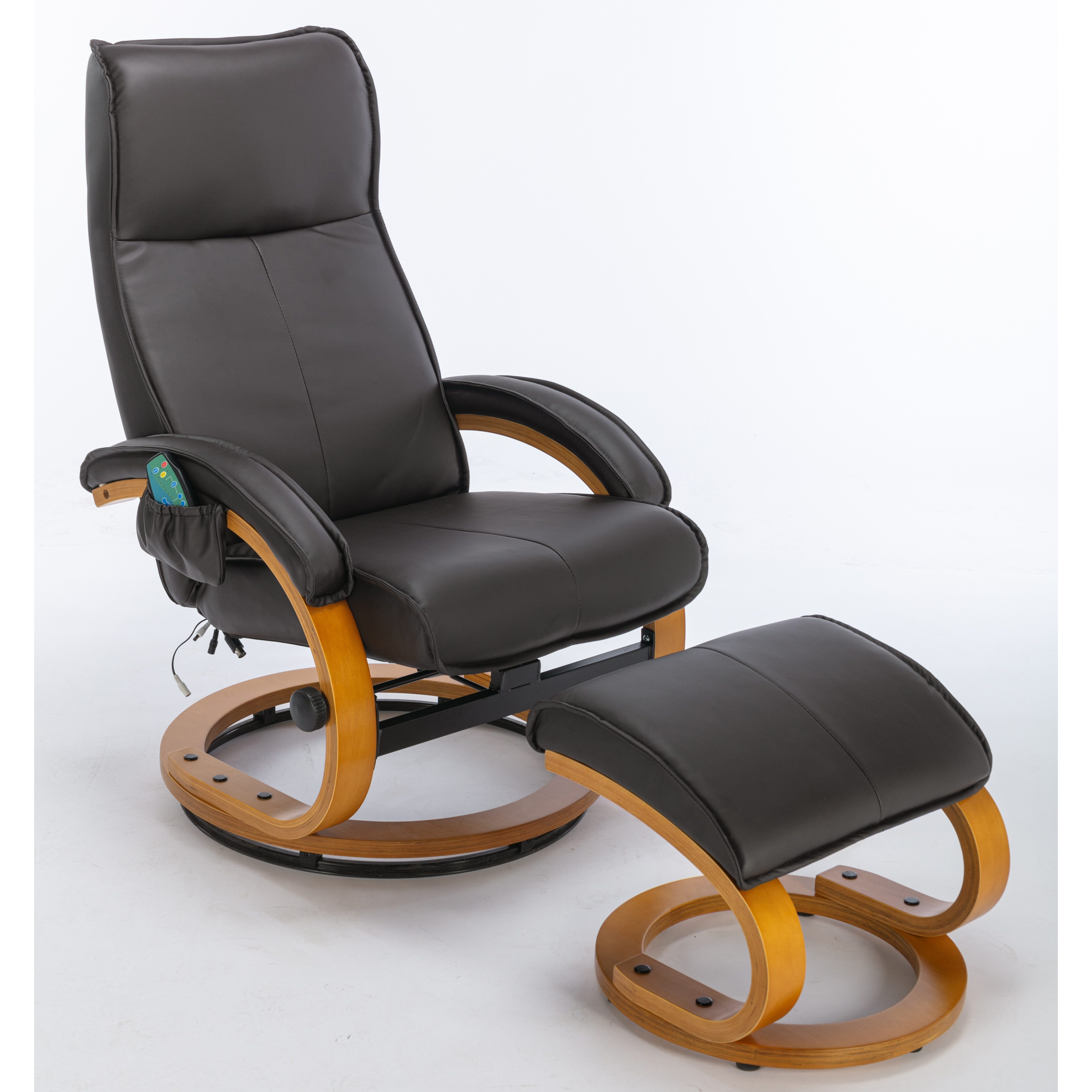 MODFU Massagesessel Massagesessel,Heizfunktion und Fußhocker (Massagesessel günstig online kaufen