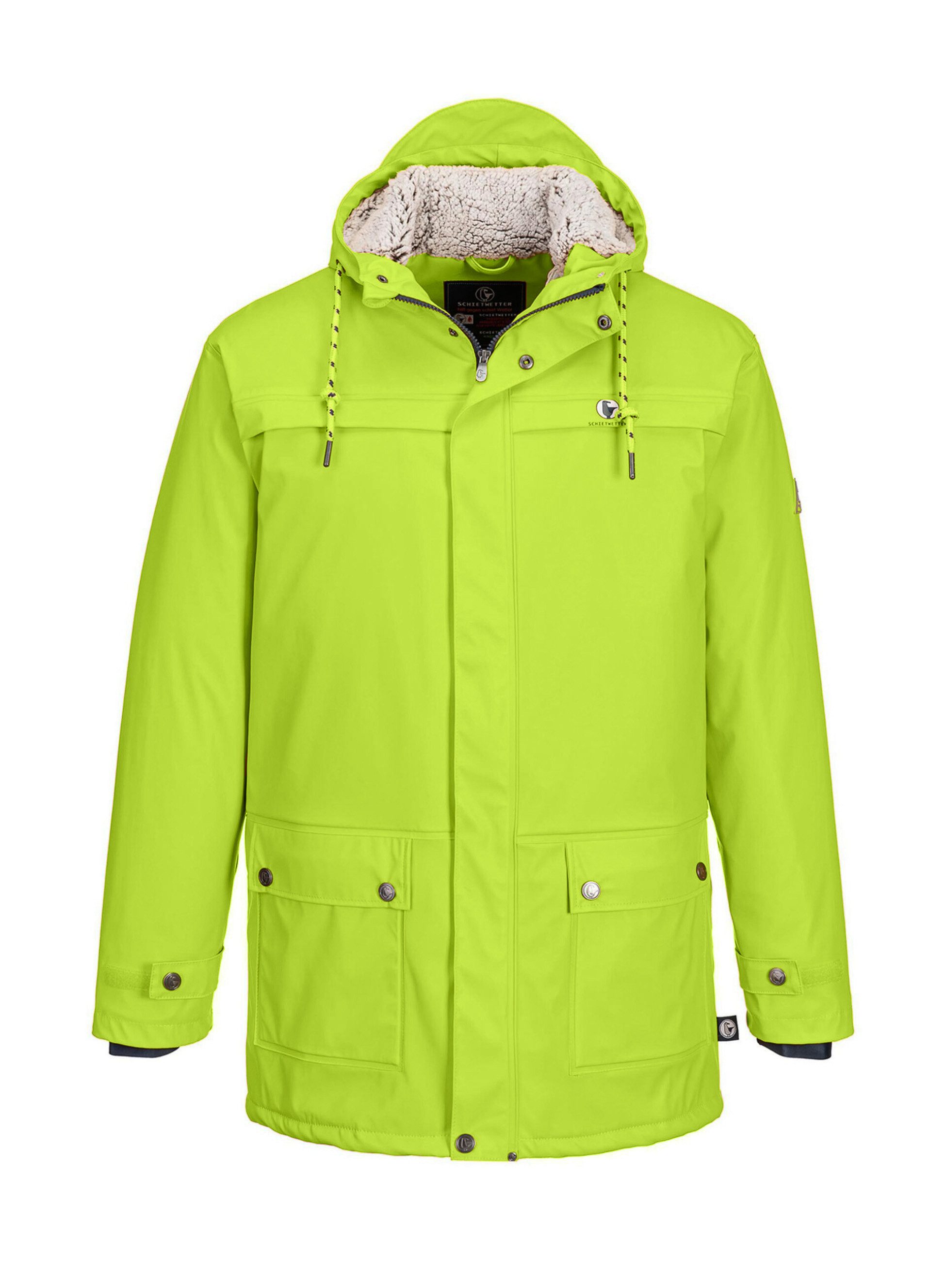 Schietwetter Regenjacke Herren Regenjacke gefüttert verschweißte Nähte