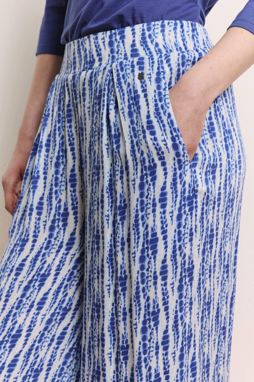 Tranquillo Stoffhose Hose Paulaa aus EvoVero Viskose Nachhaltige Eco-Vero Culotte