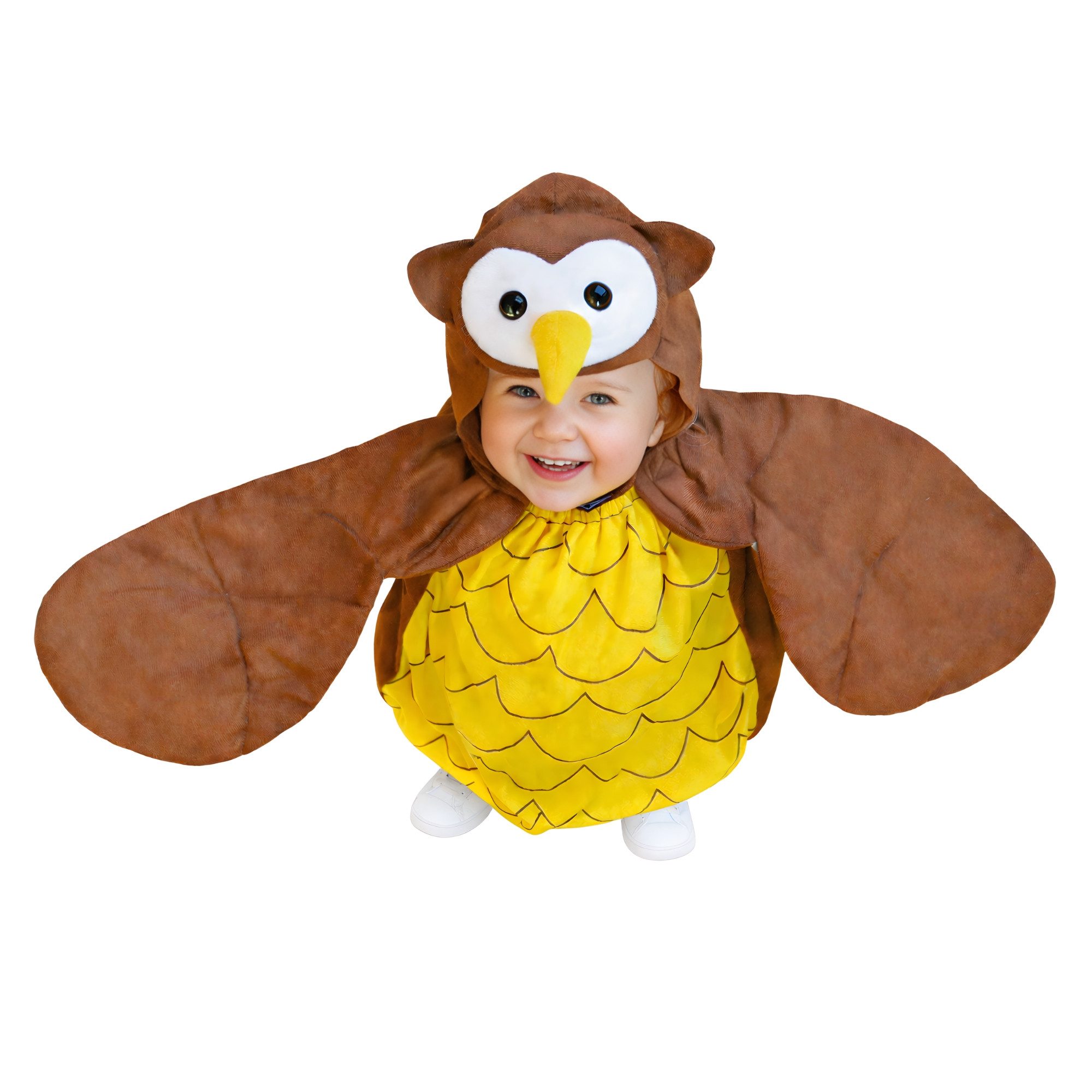 Ikumaal Kostüm Eule-n Kostüm-e, F68, Kind-er, Fasching Karneval Fasnacht - Größe: