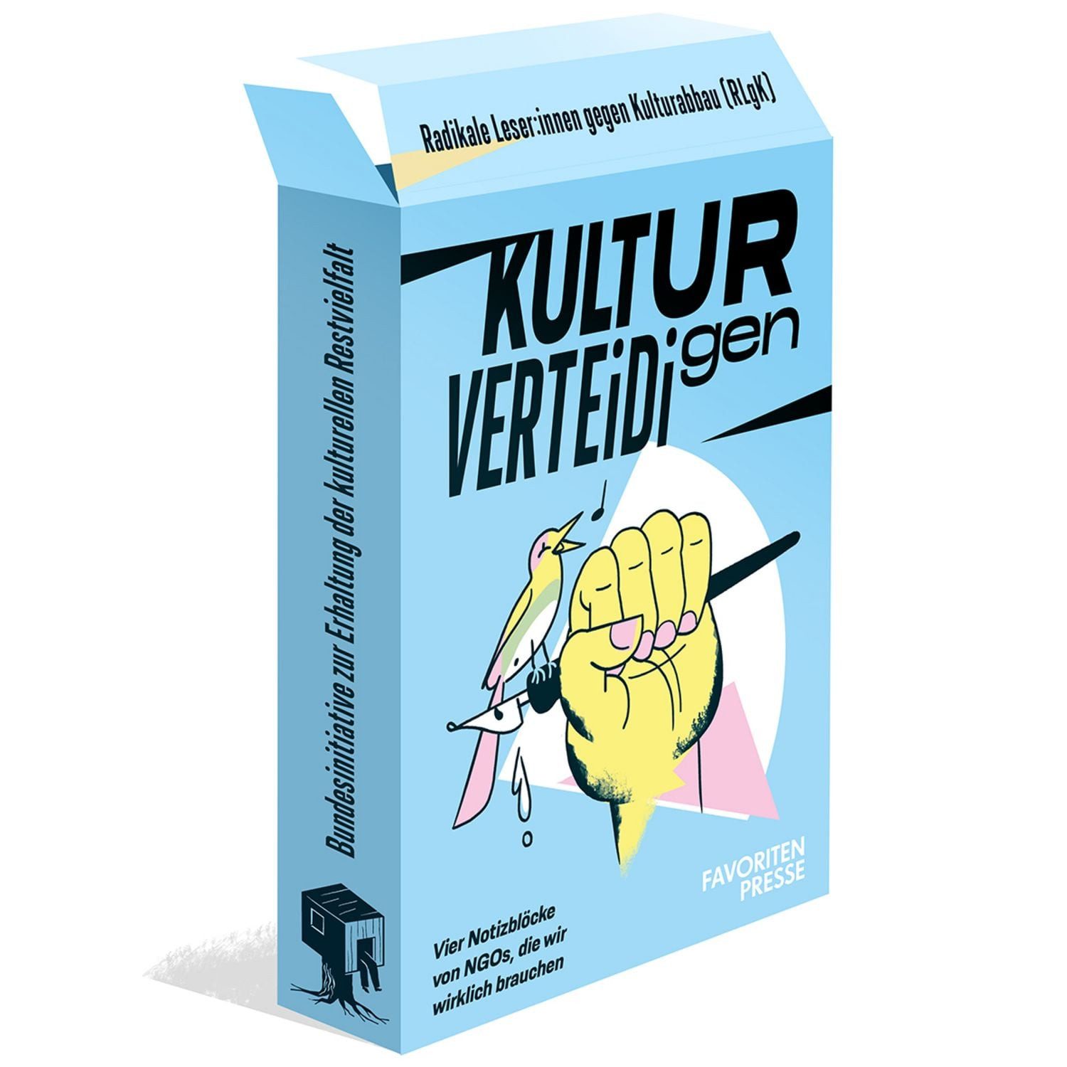 Notizblock-Set – Kultur verteidigen / diverse
